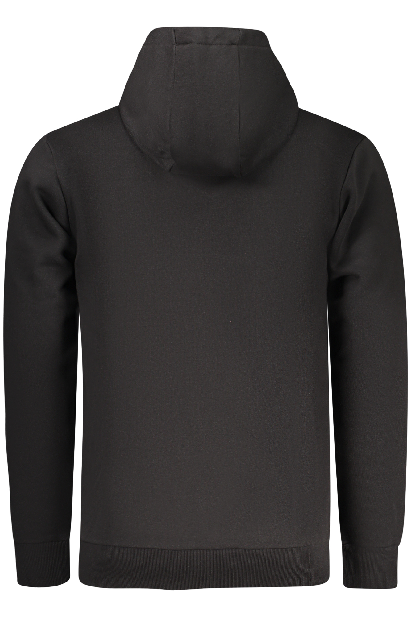 RIFLE MEN BLACK ZIP-UP SWEATSHIRT