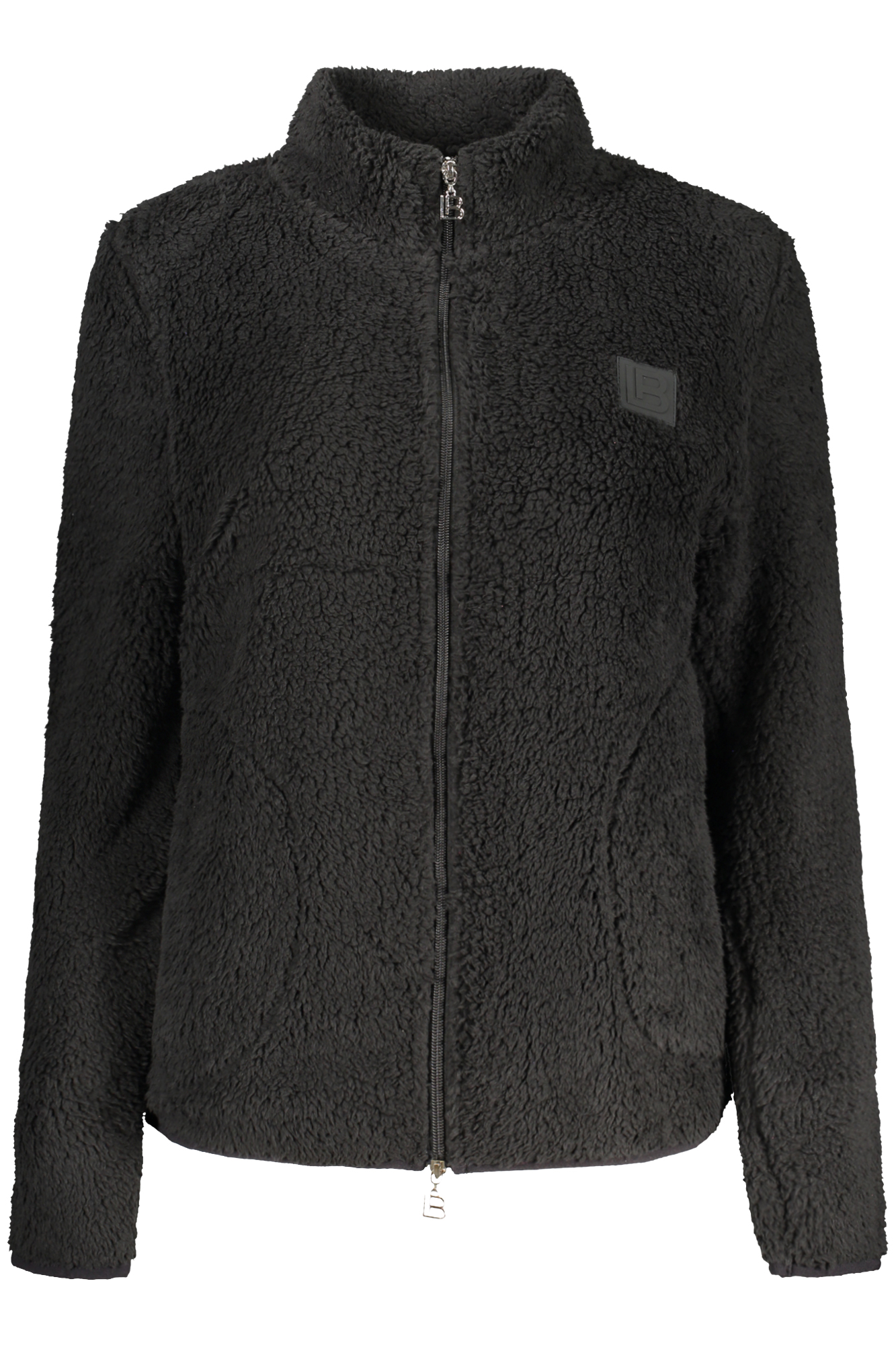 LAURA BIAGIOTTI WOMEN BLACK ZIP-UP SWEATSHIRT LAURA BIAGIOTTI WOMEN BLACK ZIP-UP SWEATSHIRT