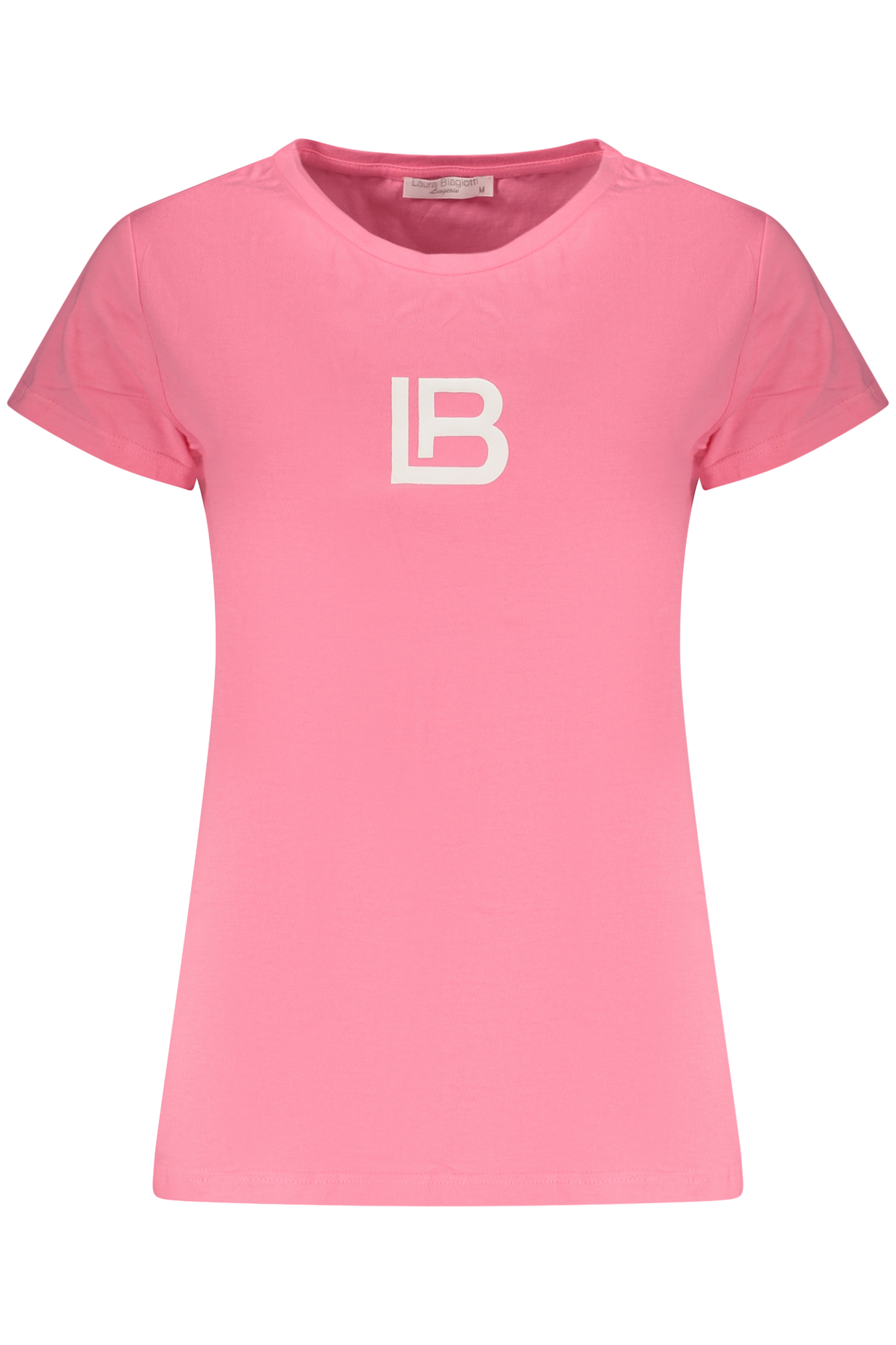 LAURA BIAGIOTTI WOMEN PINK EXTERNAL T-SHIRT LAURA BIAGIOTTI WOMEN PINK EXTERNAL T-SHIRT