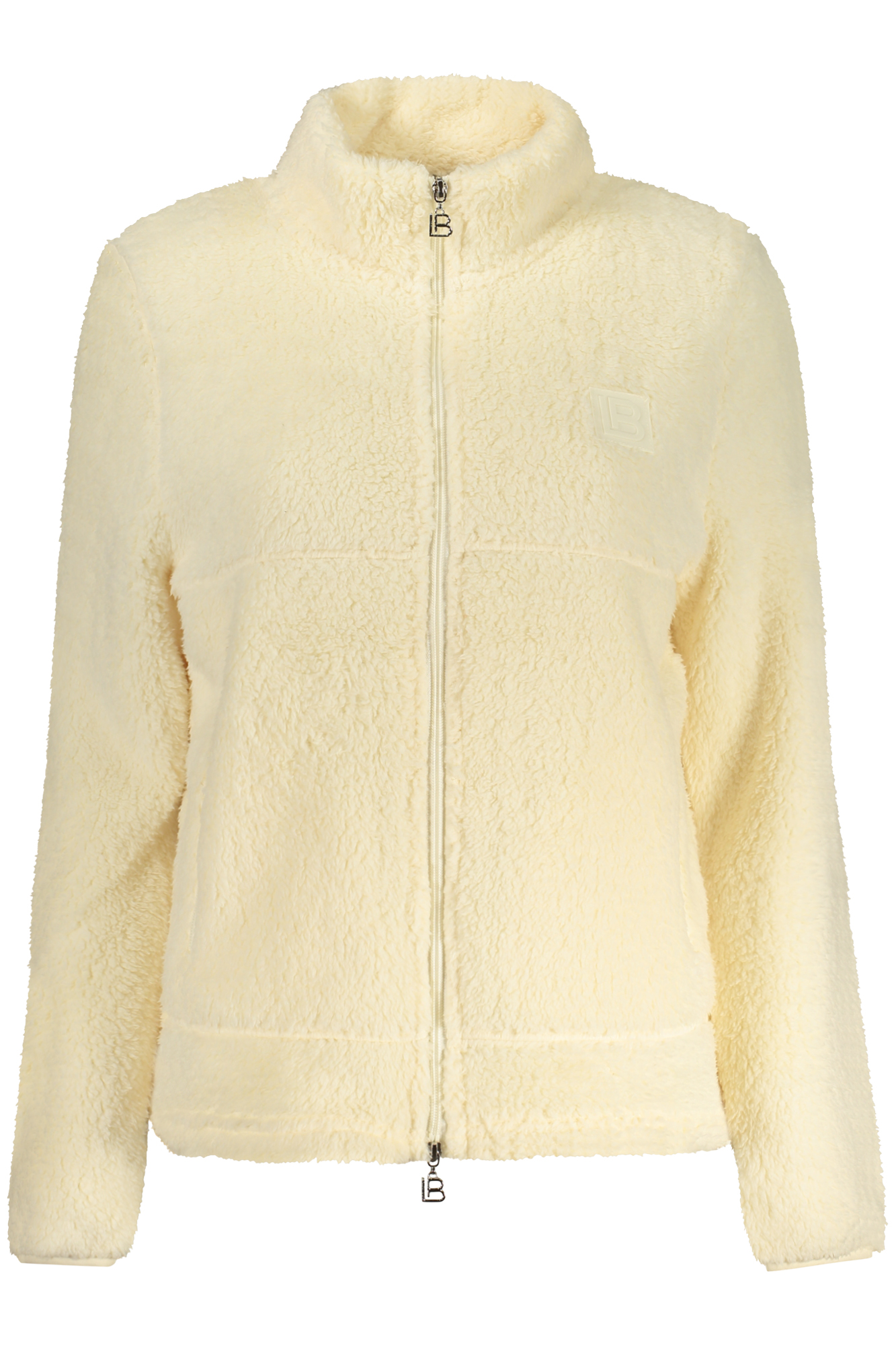 LAURA BIAGIOTTI WOMEN BEIGE ZIP-UP SWEATSHIRT LAURA BIAGIOTTI WOMEN BEIGE ZIP-UP SWEATSHIRT