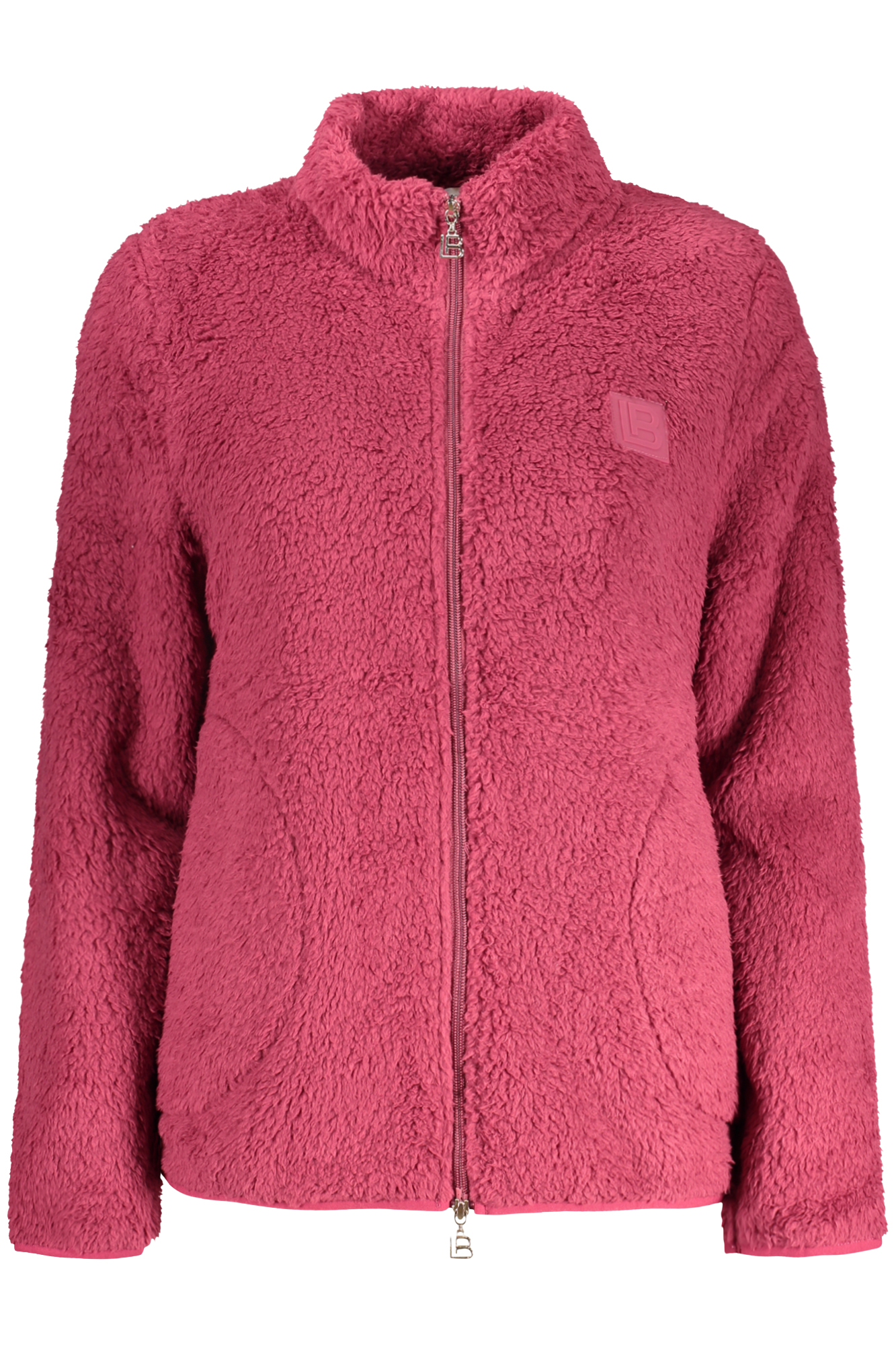 LAURA BIAGIOTTI WOMEN PURPLE ZIP-UP SWEATSHIRT LAURA BIAGIOTTI WOMEN PURPLE ZIP-UP SWEATSHIRT