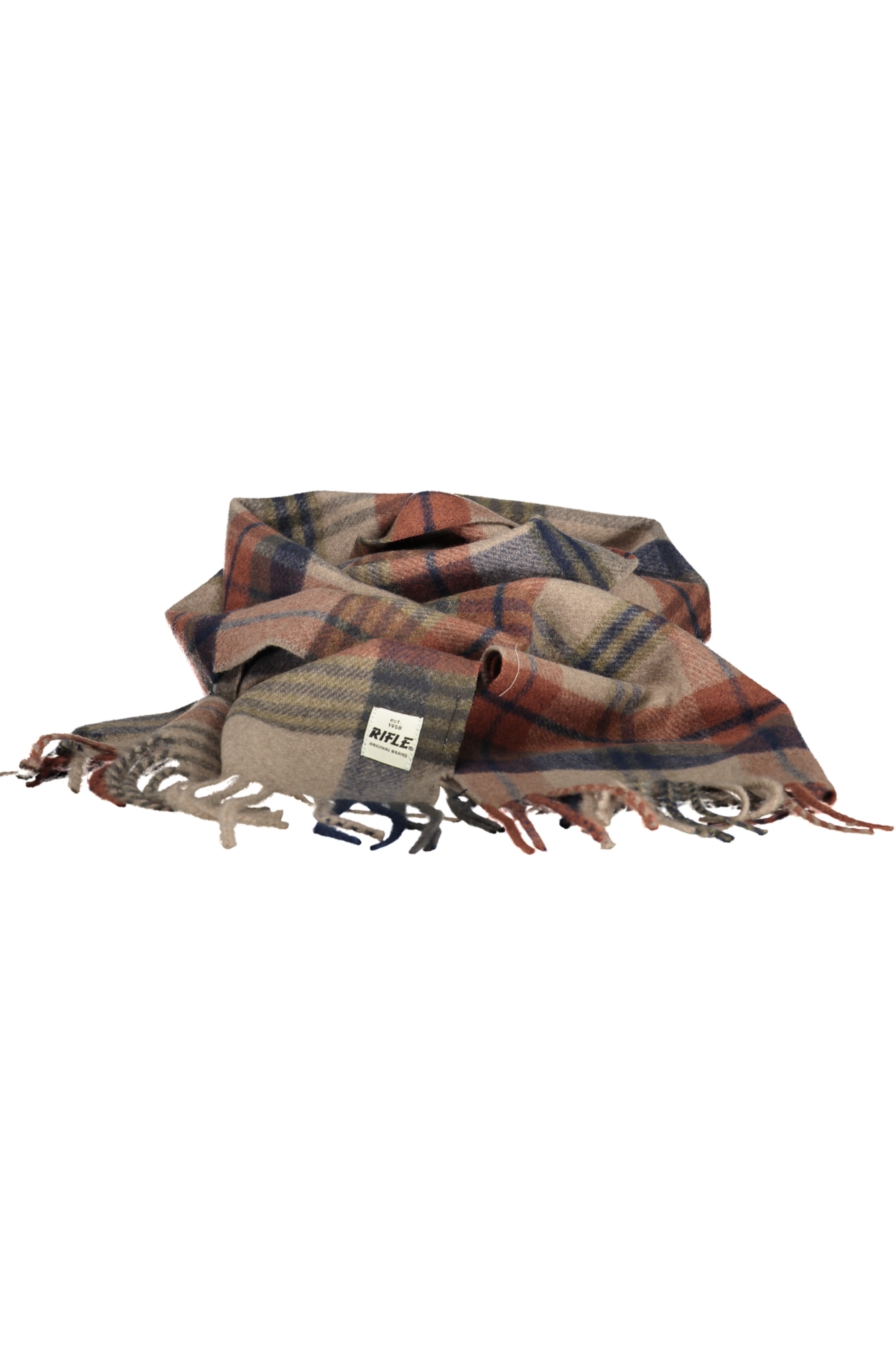 MEN BROWN RIFLE SCARF MEN BROWN RIFLE SCARF