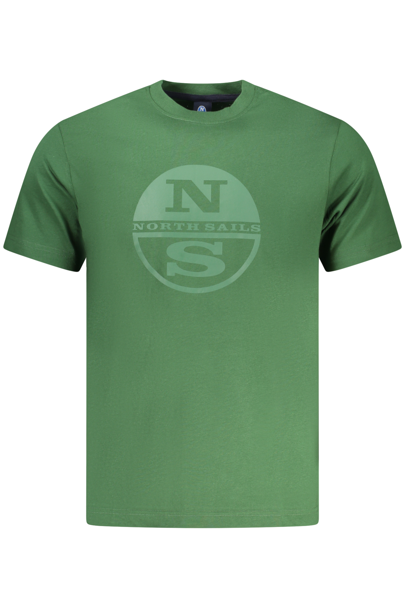 NORTH SAILS MEN SHORT-SLEEVED T-SHIRT GREEN NORTH SAILS MEN SHORT-SLEEVED T-SHIRT GREEN