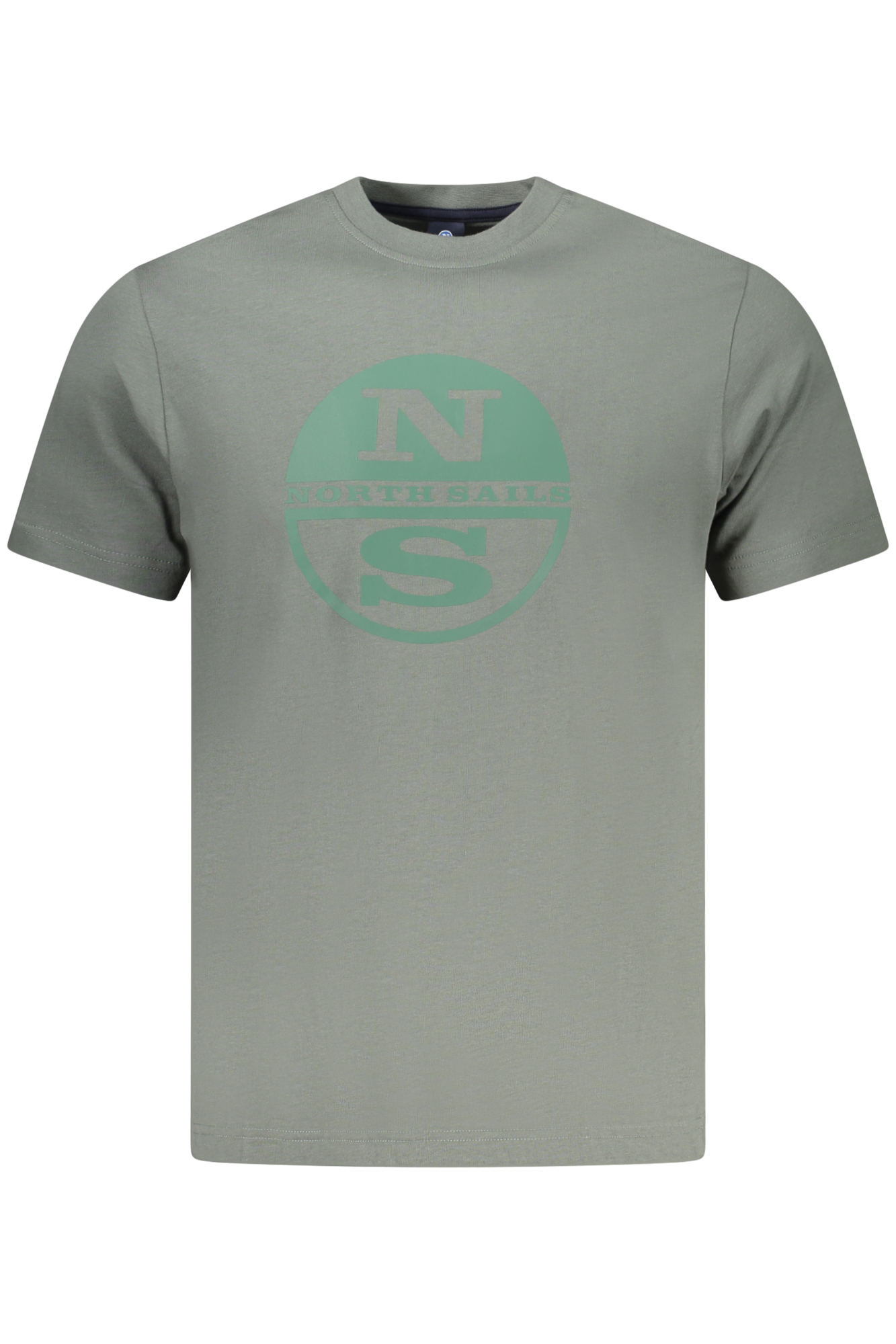 NORTH SAILS MEN SHORT-SLEEVED T-SHIRT GREEN NORTH SAILS MEN SHORT-SLEEVED T-SHIRT GREEN