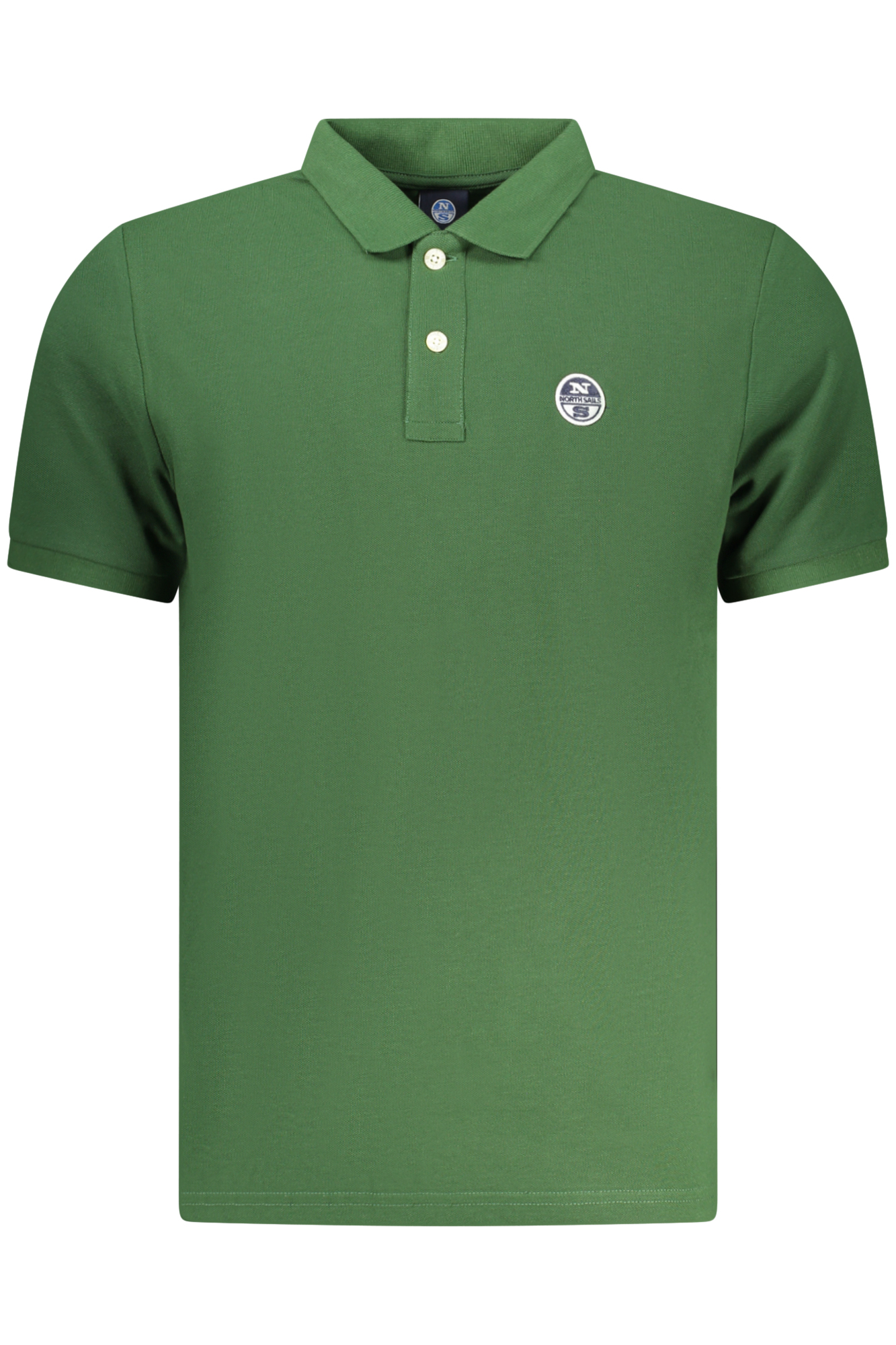NORTH SAILS MEN SHORT-SLEEVED POLO SHIRT, GREEN NORTH SAILS MEN SHORT-SLEEVED POLO SHIRT, GREEN