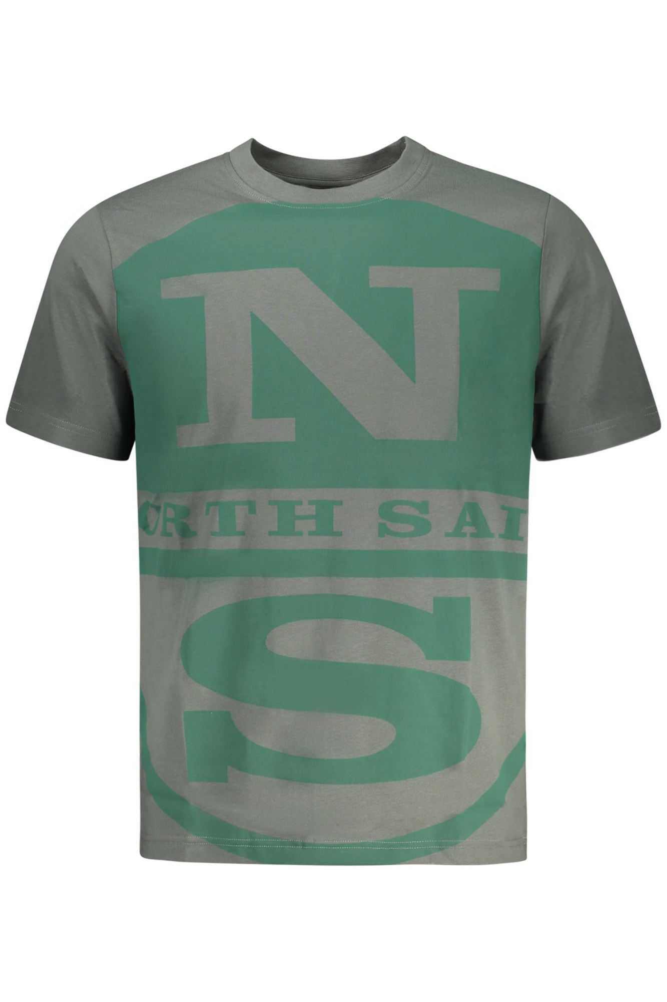 NORTH SAILS MEN SHORT-SLEEVED T-SHIRT GREEN NORTH SAILS MEN SHORT-SLEEVED T-SHIRT GREEN