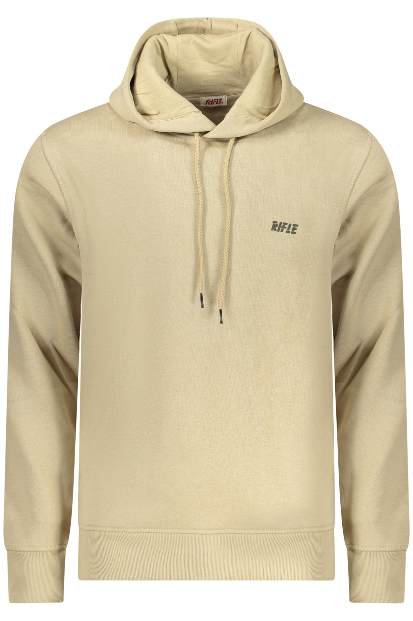 RIFLE MEN ZIP-UP SWEATSHIRT BEIGE RIFLE MEN ZIP-UP SWEATSHIRT BEIGE