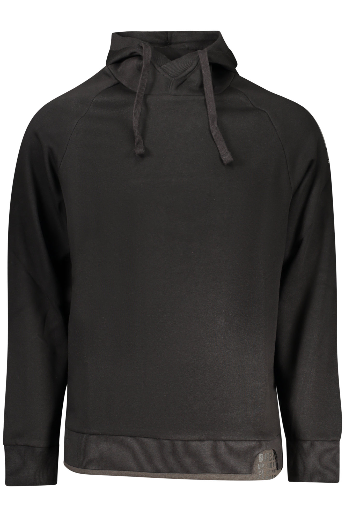 RIFLE MEN BLACK ZIP-UP SWEATSHIRT RIFLE MEN BLACK ZIP-UP SWEATSHIRT