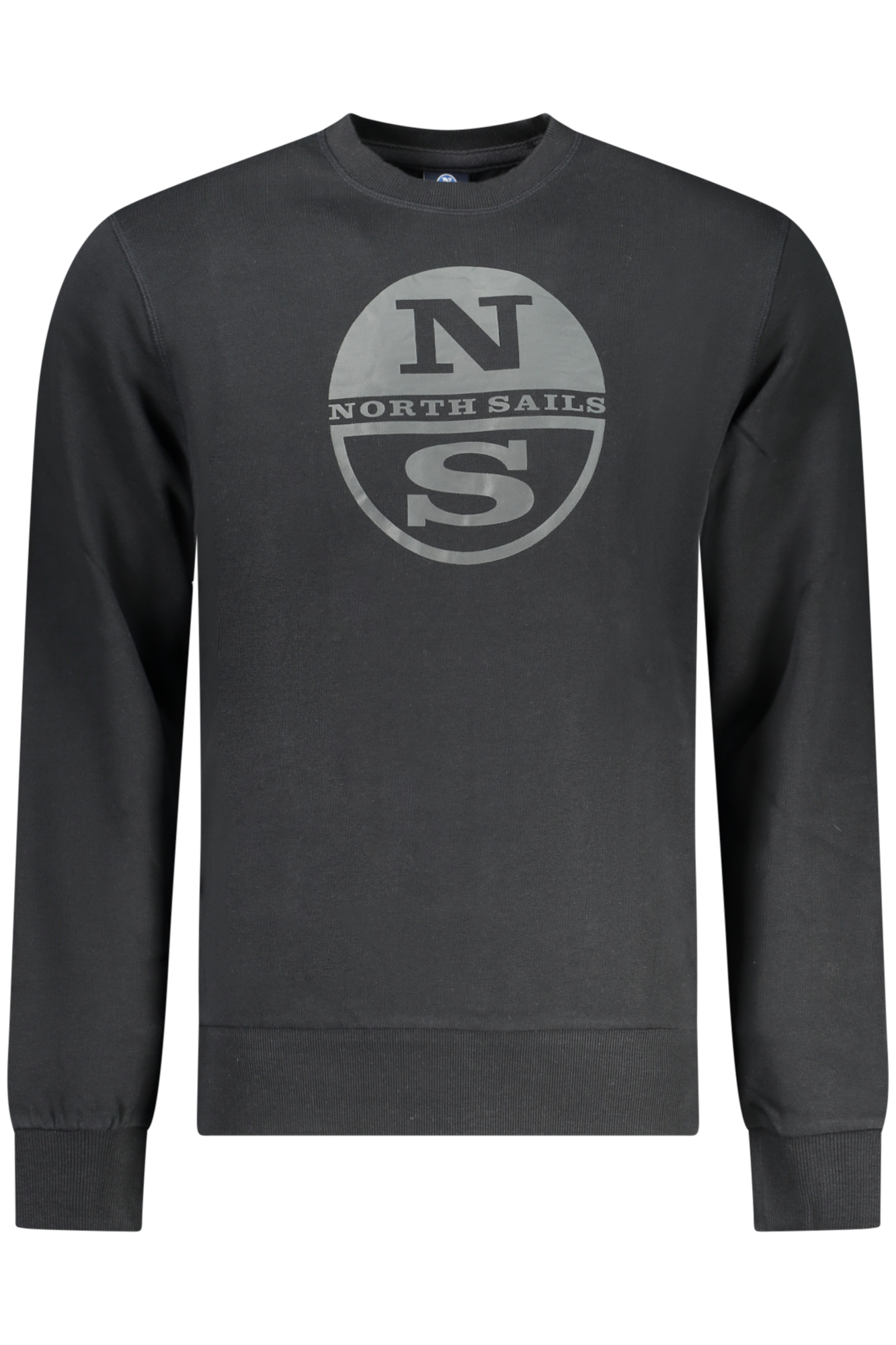 NORTH SAILS MEN BLACK ZIP-UP SWEATSHIRT NORTH SAILS MEN BLACK ZIP-UP SWEATSHIRT
