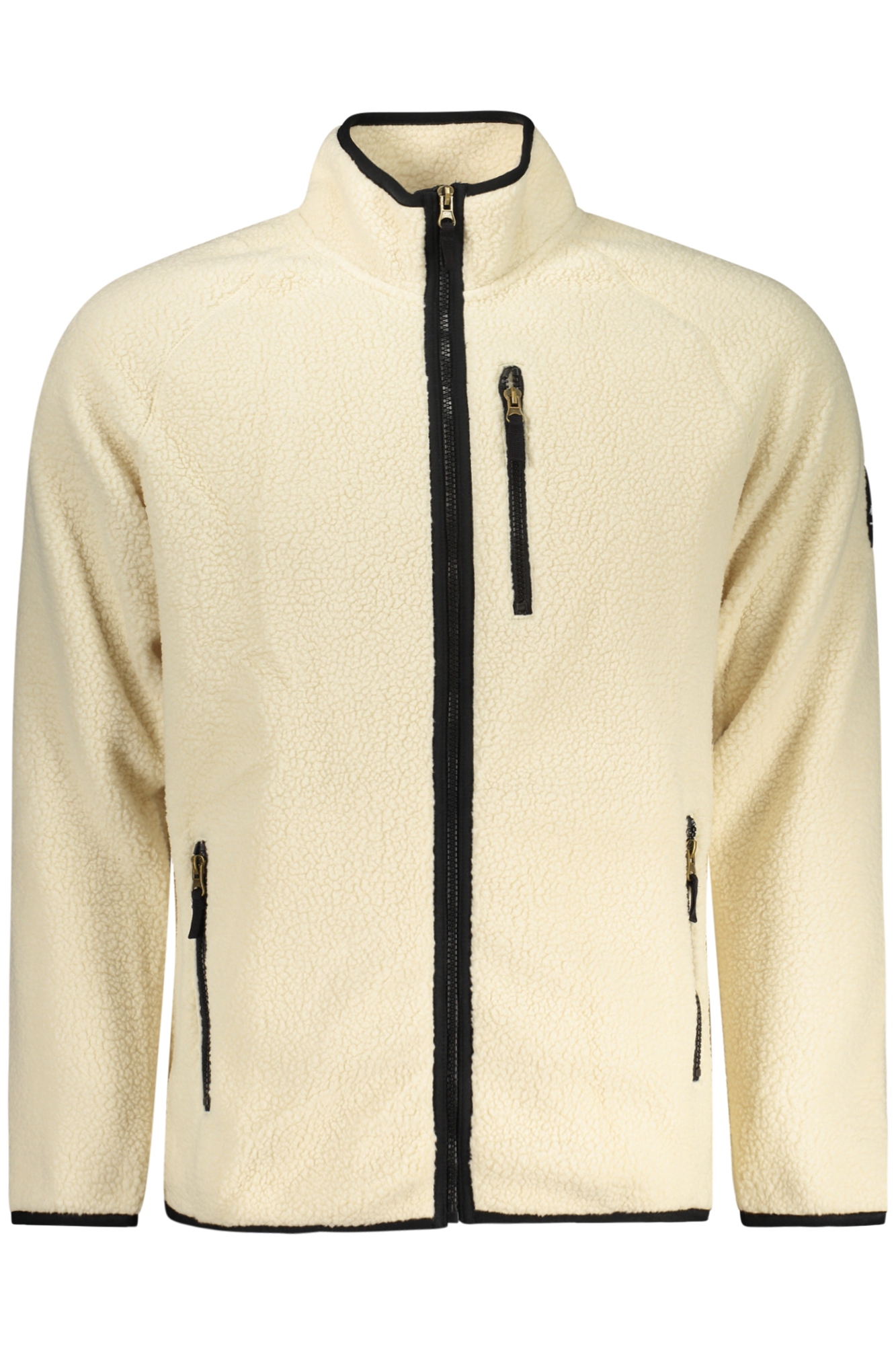 US GRAND MEN WHITE ZIP-UP SWEATSHIRT US GRAND MEN WHITE ZIP-UP SWEATSHIRT