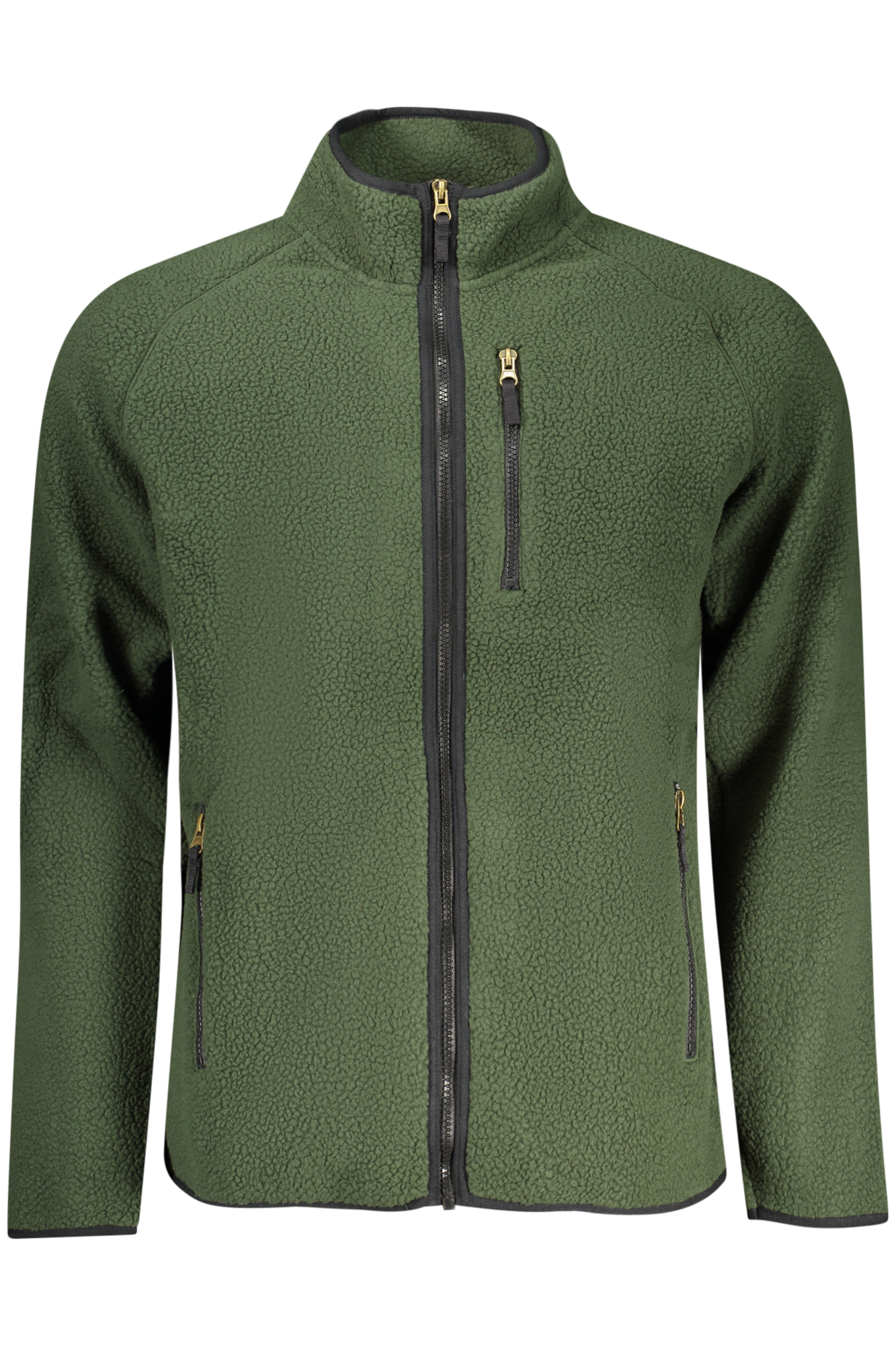 US GRAND MEN GREEN ZIP-UP SWEATSHIRT US GRAND MEN GREEN ZIP-UP SWEATSHIRT
