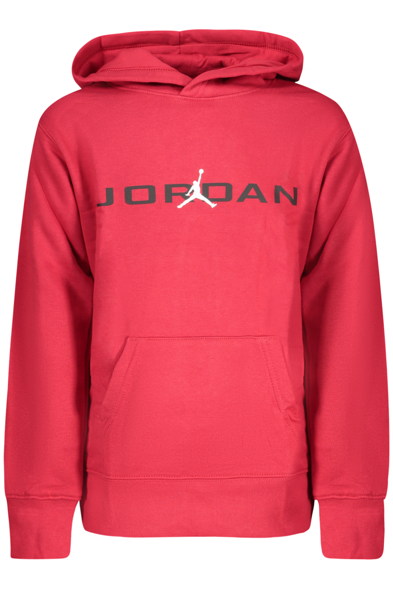JORDAN RED ZIP-UP SWEATSHIRT FOR KIDS JORDAN RED ZIP-UP SWEATSHIRT FOR KIDS