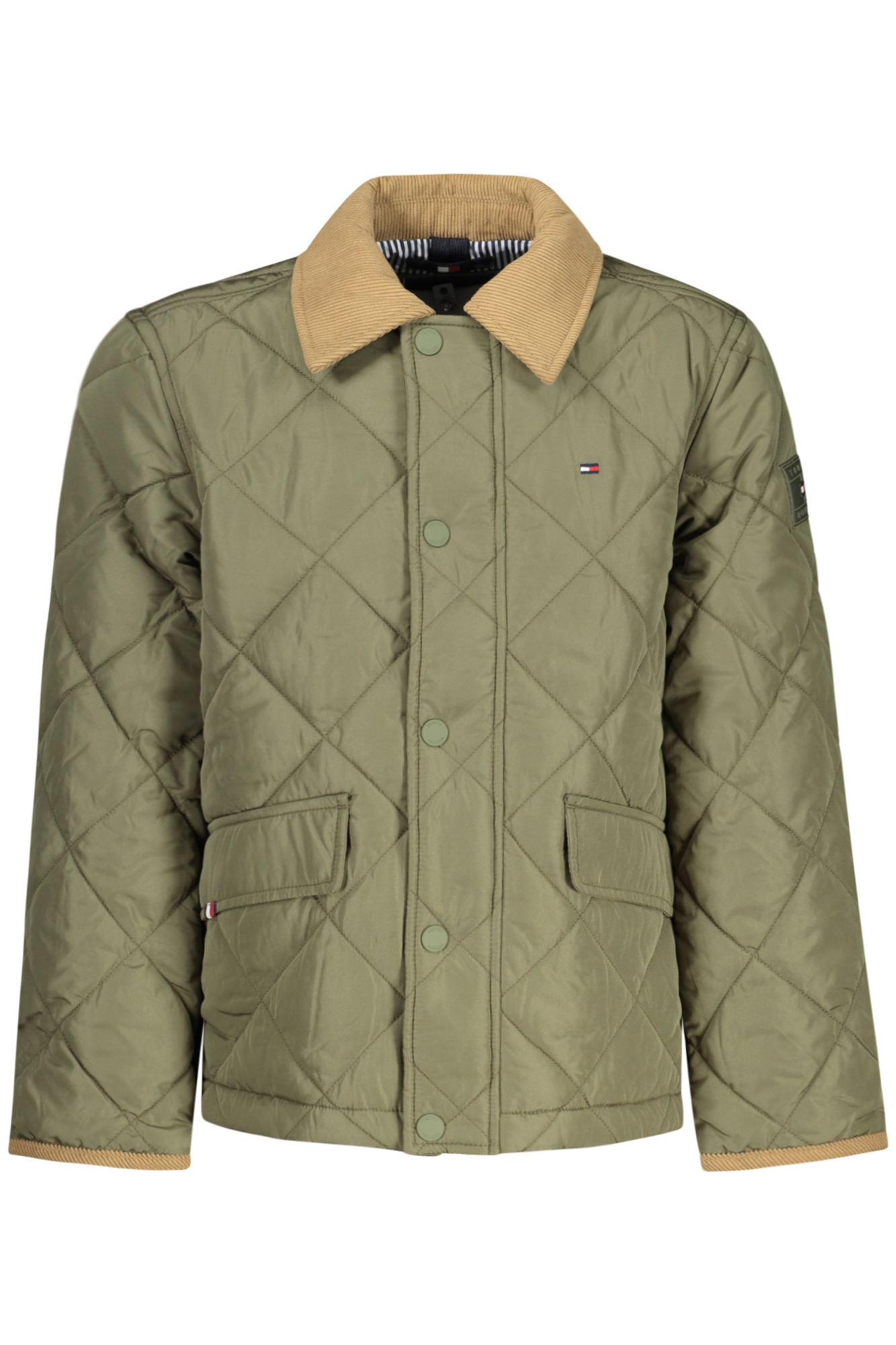 TOMMY HILFIGER KIDS' GREEN JACKET TOMMY HILFIGER KIDS' GREEN JACKET