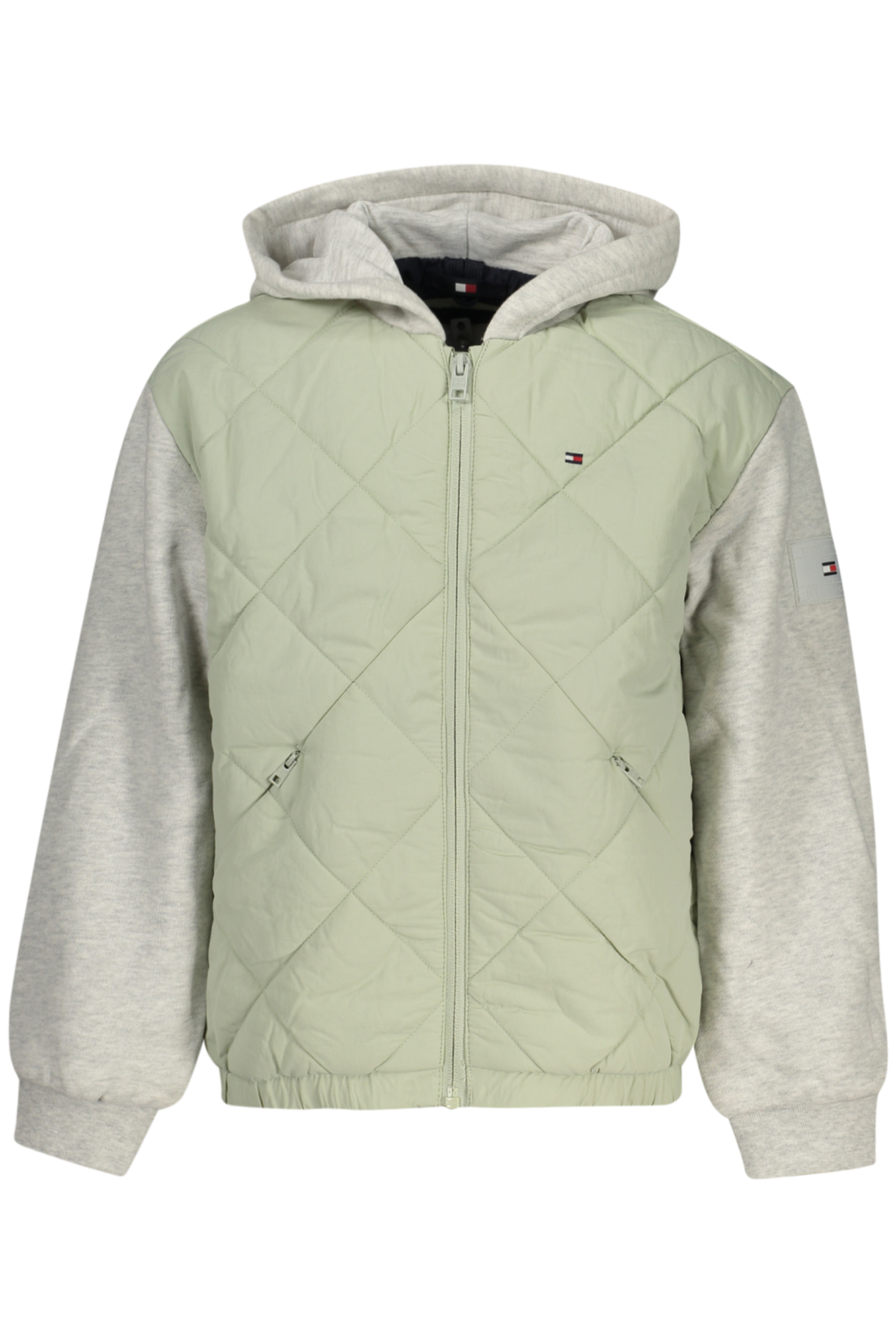 TOMMY HILFIGER KIDS' GREEN JACKET TOMMY HILFIGER KIDS' GREEN JACKET