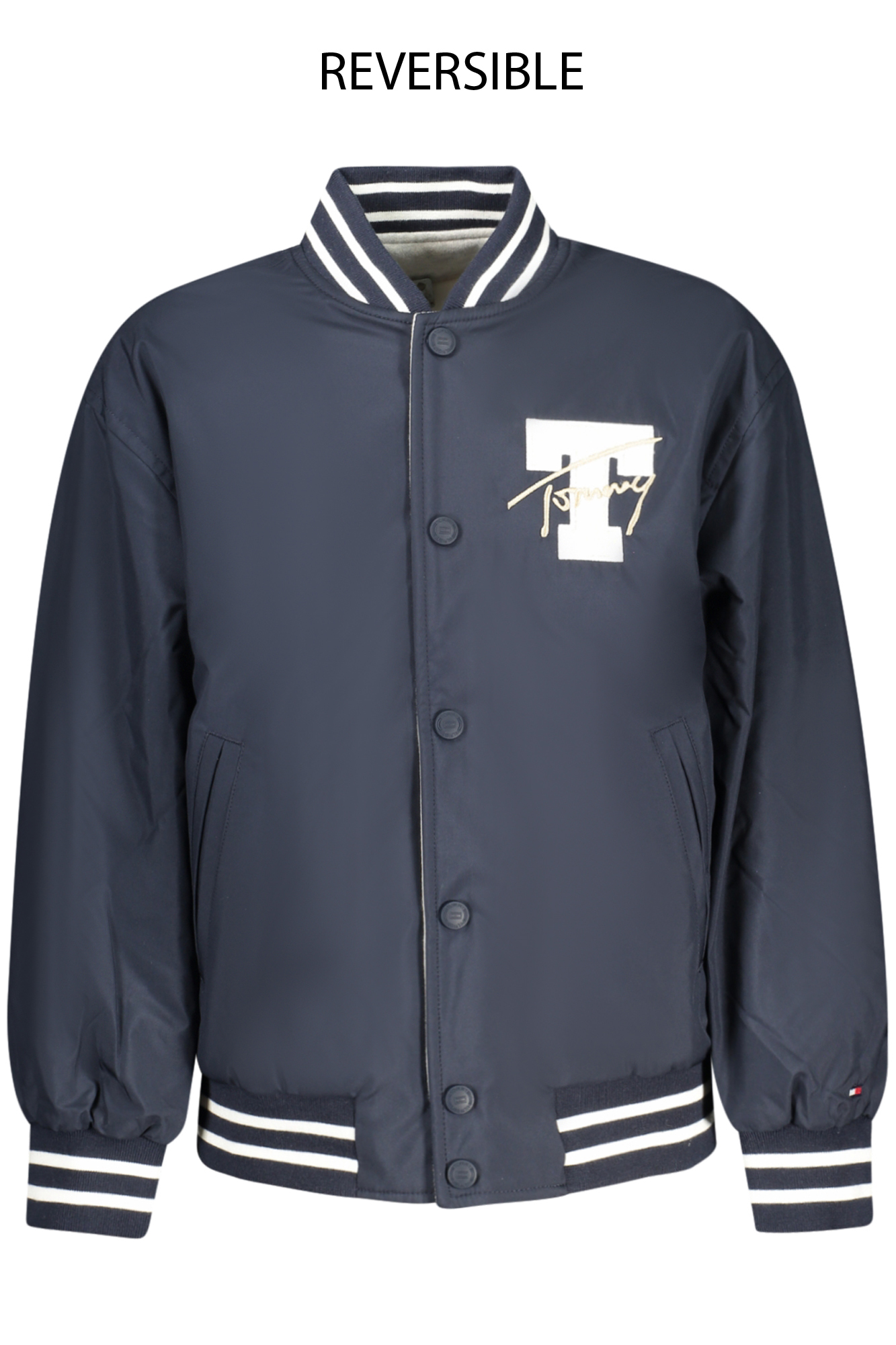 TOMMY HILFIGER KIDS' BLUE JACKET TOMMY HILFIGER KIDS' BLUE JACKET