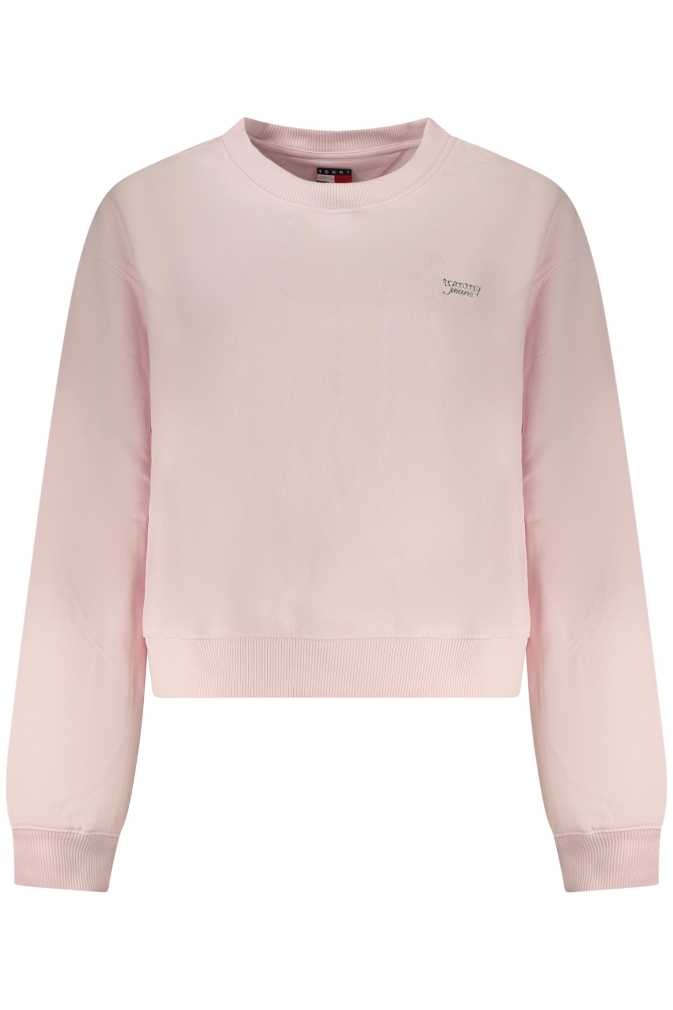 TOMMY HILFIGER WOMEN PINK ZIP-UP SWEATSHIRT TOMMY HILFIGER WOMEN PINK ZIP-UP SWEATSHIRT