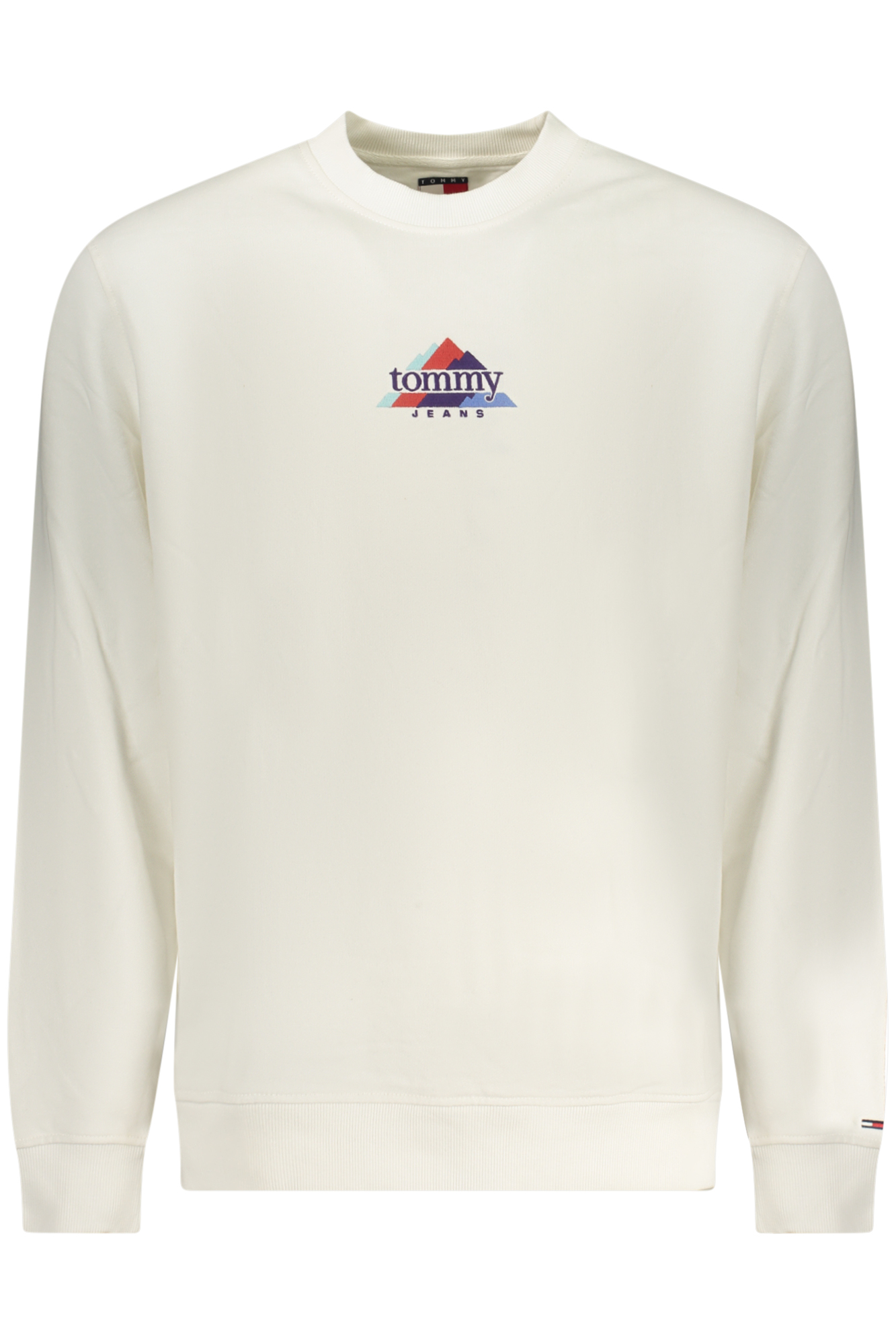 TOMMY HILFIGER MEN ZIP-UP SWEATSHIRT WHITE TOMMY HILFIGER MEN ZIP-UP SWEATSHIRT WHITE