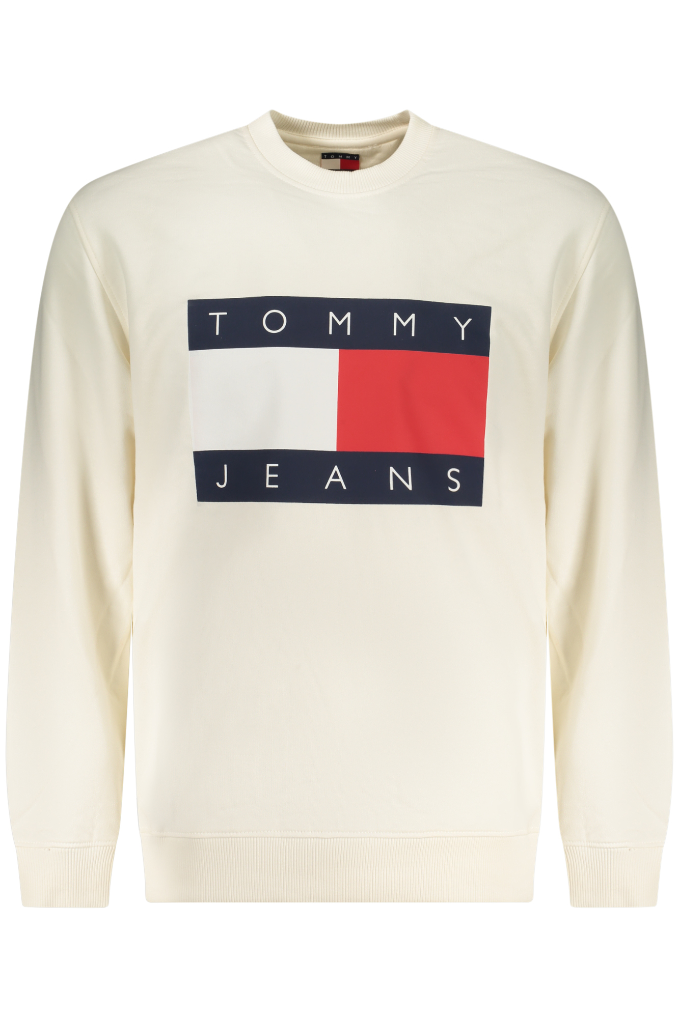 TOMMY HILFIGER MEN ZIP-UP SWEATSHIRT WHITE TOMMY HILFIGER MEN ZIP-UP SWEATSHIRT WHITE