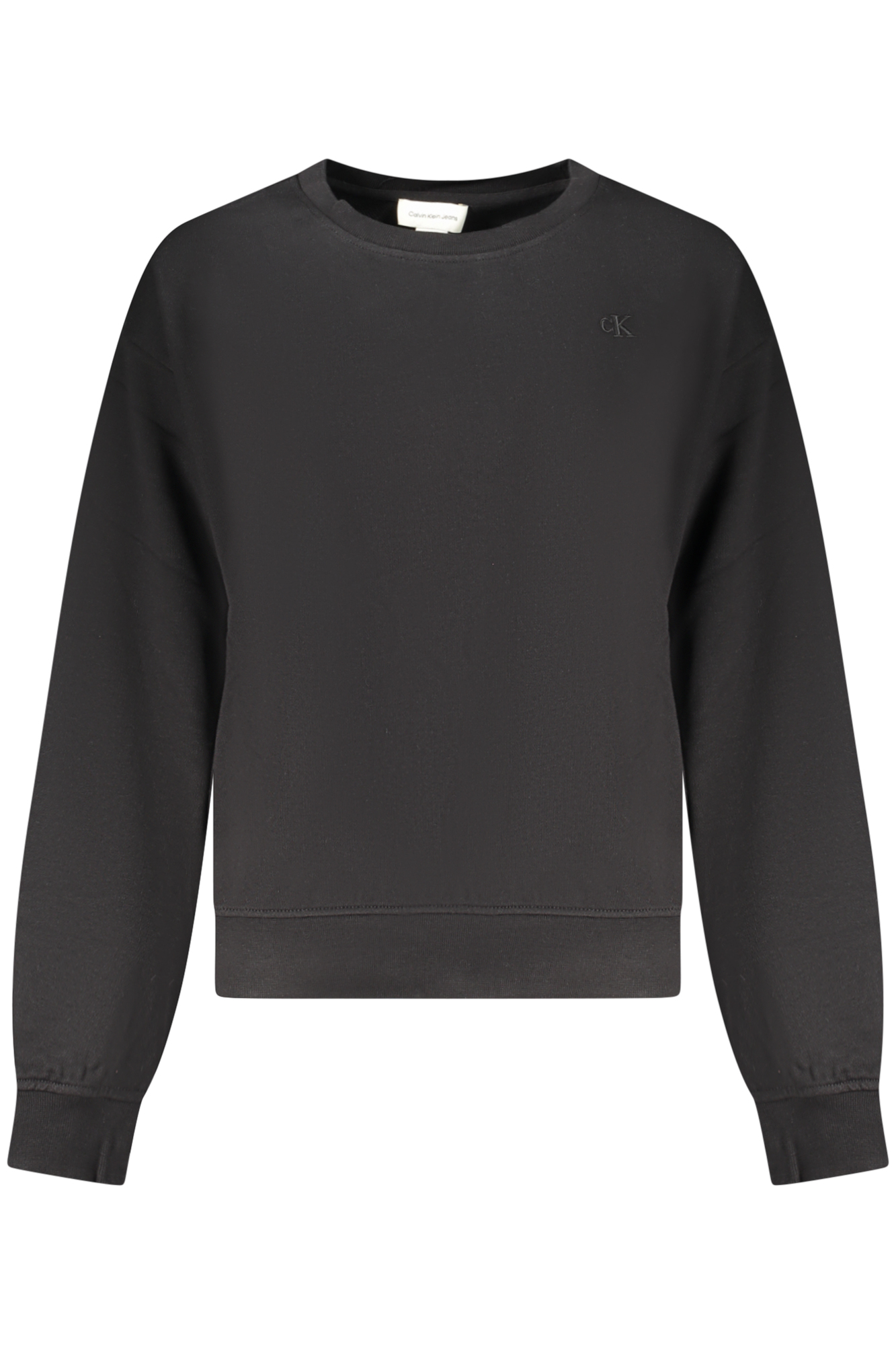 CALVIN KLEIN WOMEN BLACK ZIP-UP SWEATSHIRT CALVIN KLEIN WOMEN BLACK ZIP-UP SWEATSHIRT