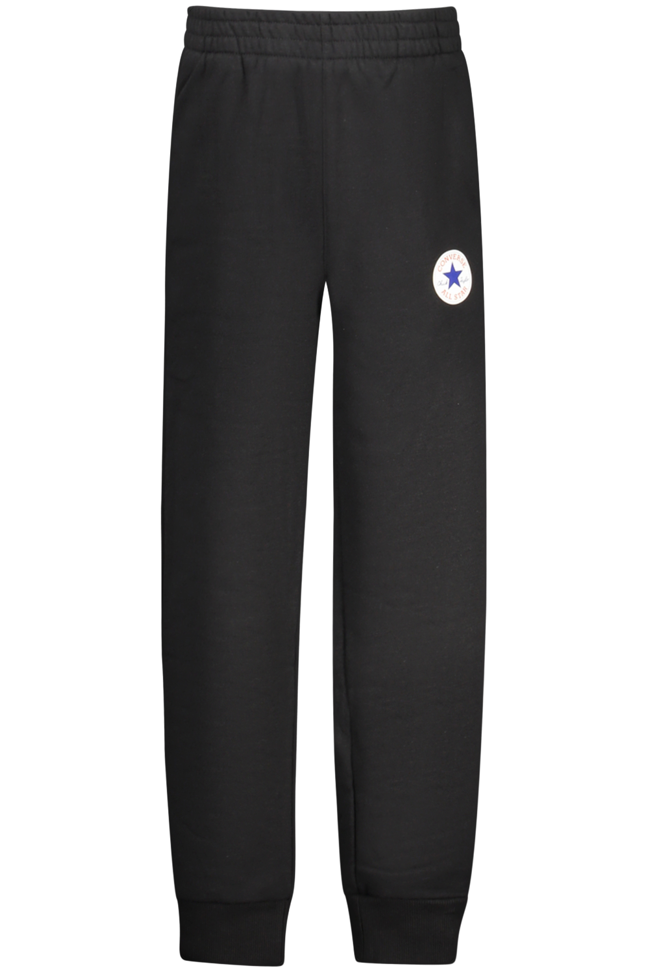 CONVERSE KIDS' BLACK LONG TRACKSUIT PANTS CONVERSE KIDS' BLACK LONG TRACKSUIT PANTS