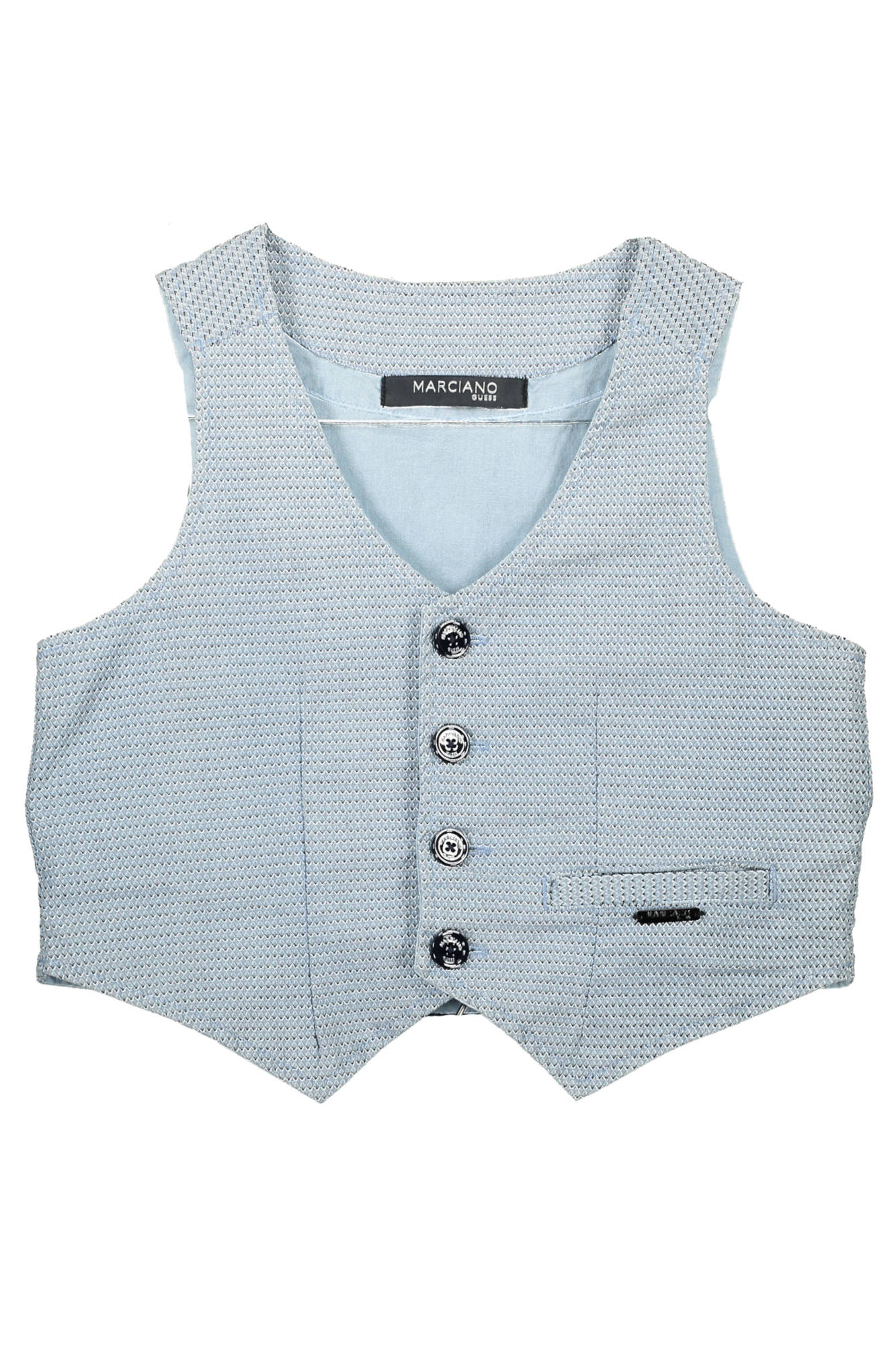 GUESS MARCIANO BLUE CHILD VEST GUESS MARCIANO BLUE CHILD VEST