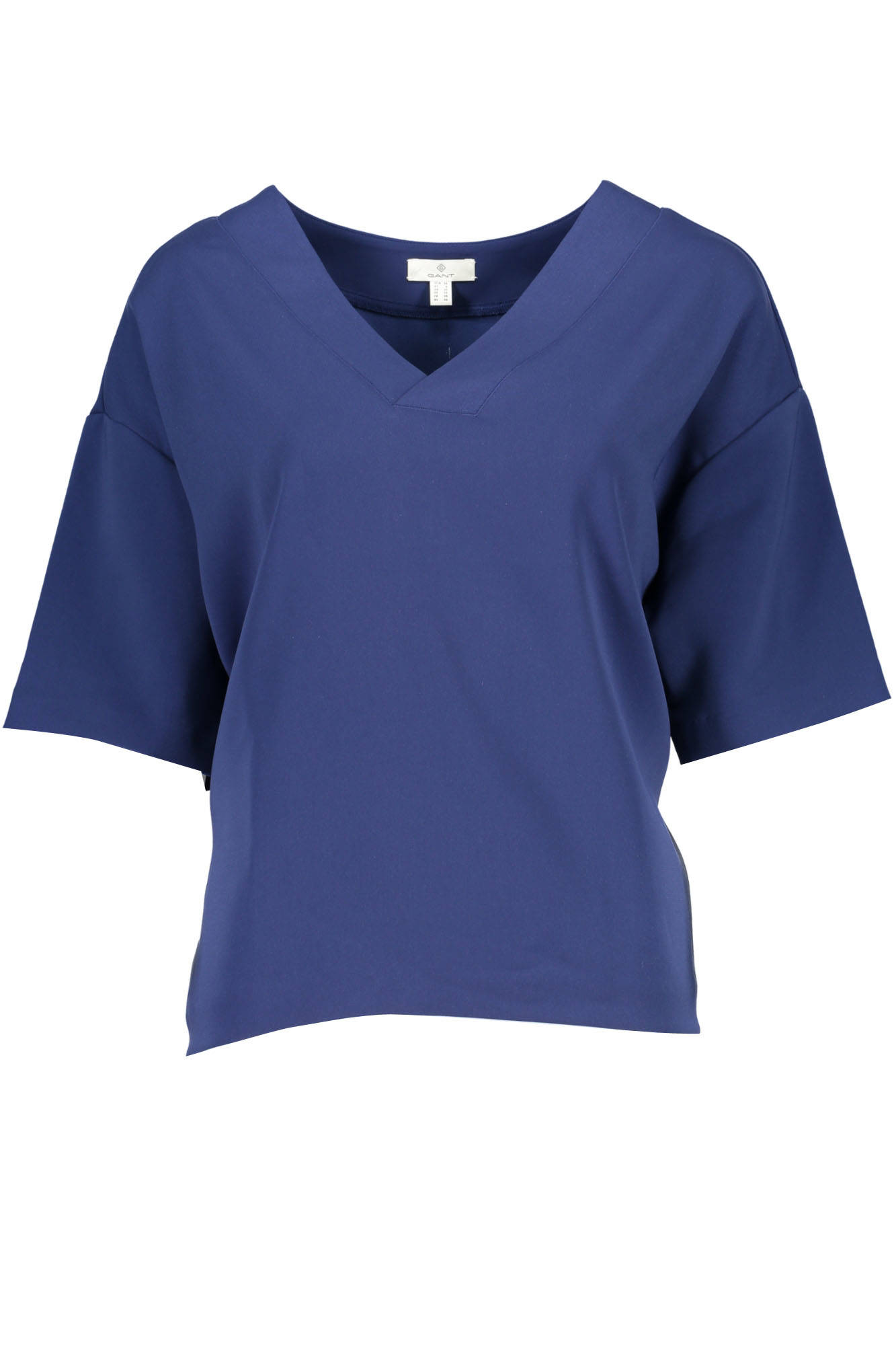 GANT WOMEN SHORT SLEEVE T-SHIRT BLUE GANT WOMEN SHORT SLEEVE T-SHIRT BLUE