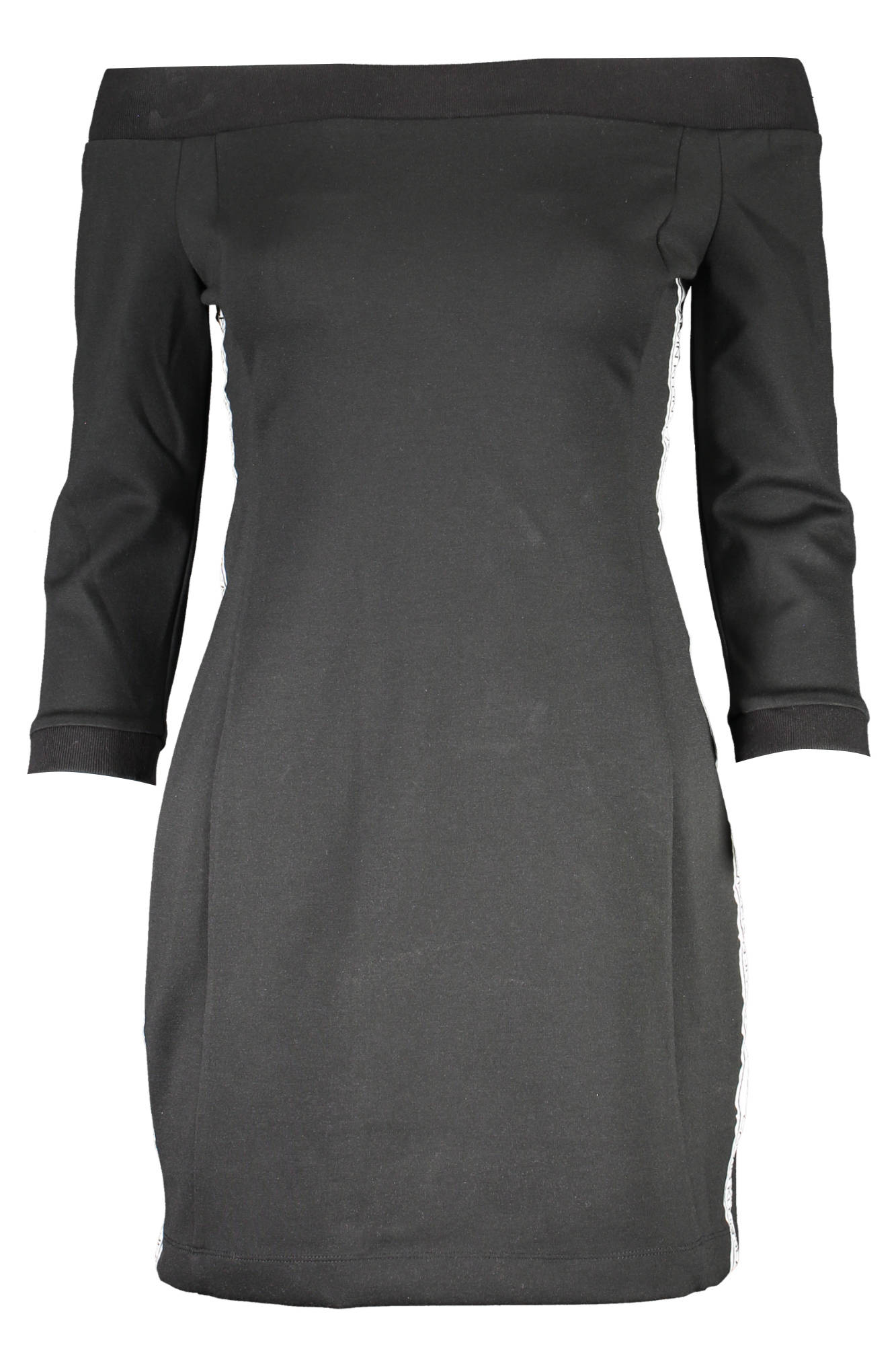 CALVIN KLEIN BLACK WOMAN SHORT DRESS CALVIN KLEIN BLACK WOMAN SHORT DRESS