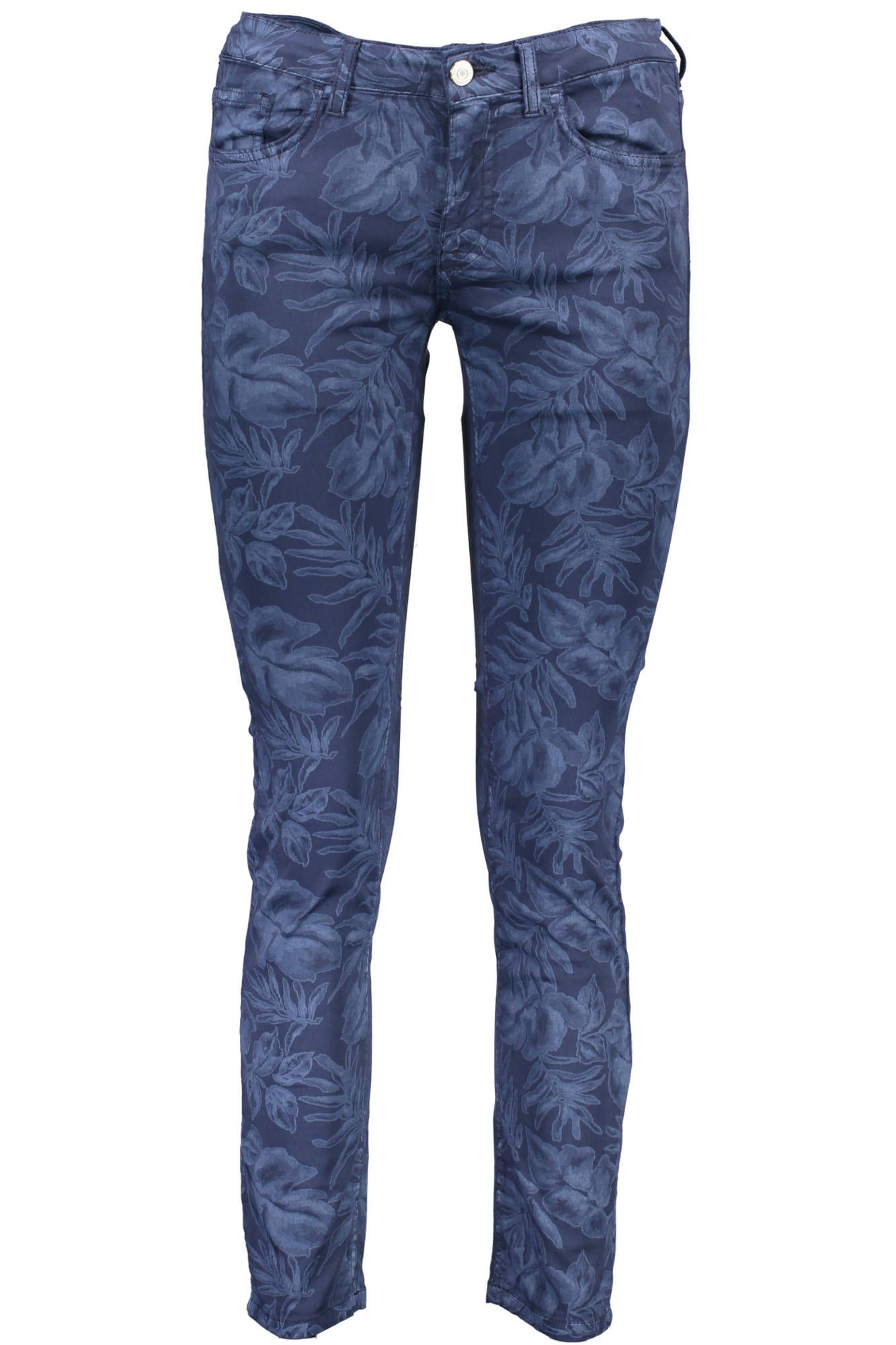 GANT WOMEN BLUE TROUSERS GANT WOMEN BLUE TROUSERS