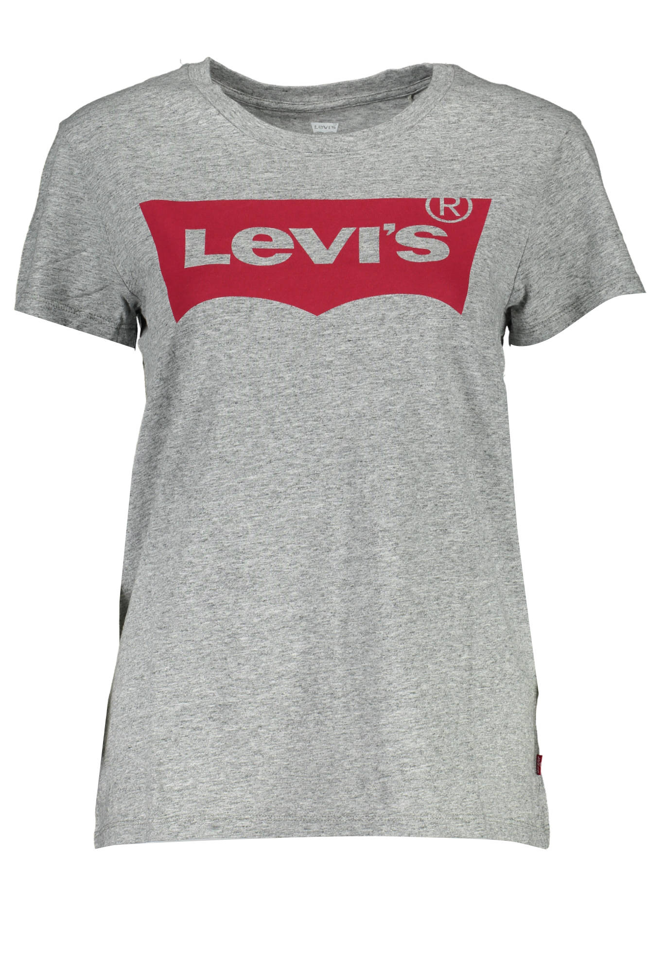 LEVI WOMEN SHORT SLEEVE T-SHIRT GRAY LEVI WOMEN SHORT SLEEVE T-SHIRT GRAY