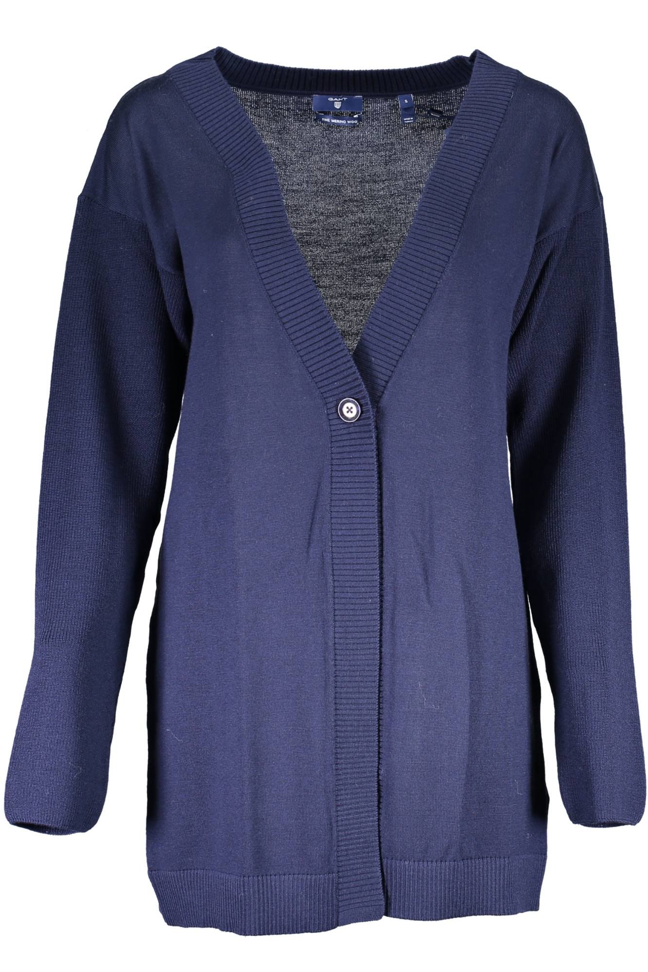GANT CARDIGAN WOMAN BLUE GANT CARDIGAN WOMAN BLUE
