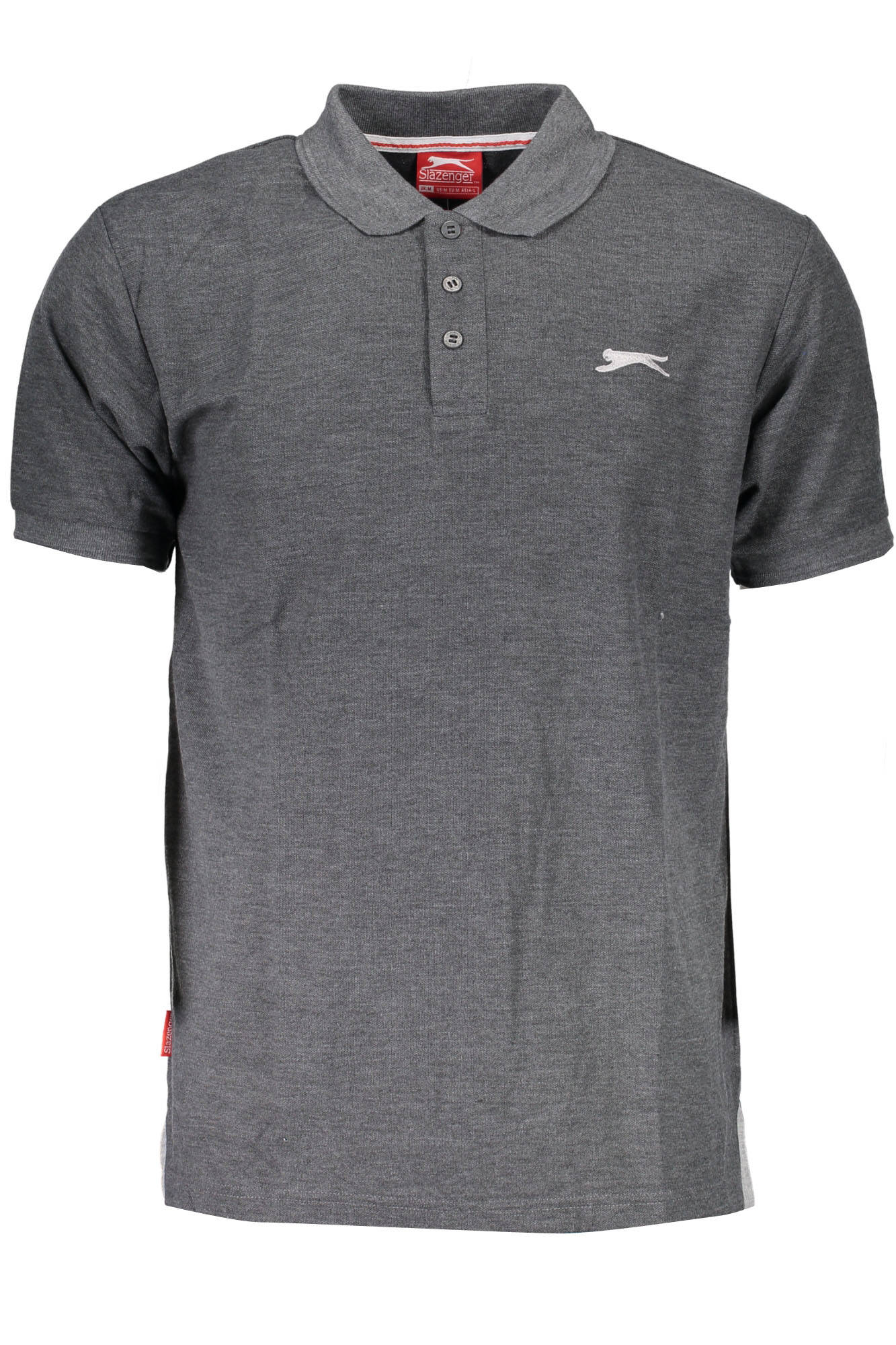 SLAZENGER SHORT SLEEVE POLO SHIRT MAN GRAY SLAZENGER SHORT SLEEVE POLO SHIRT MAN GRAY