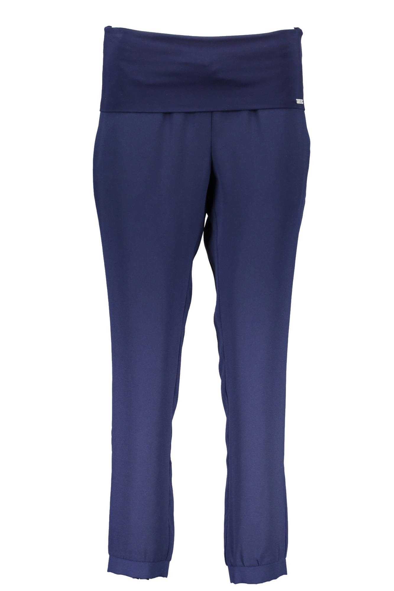LIU JO BLUE WOMAN TROUSERS LIU JO BLUE WOMAN TROUSERS
