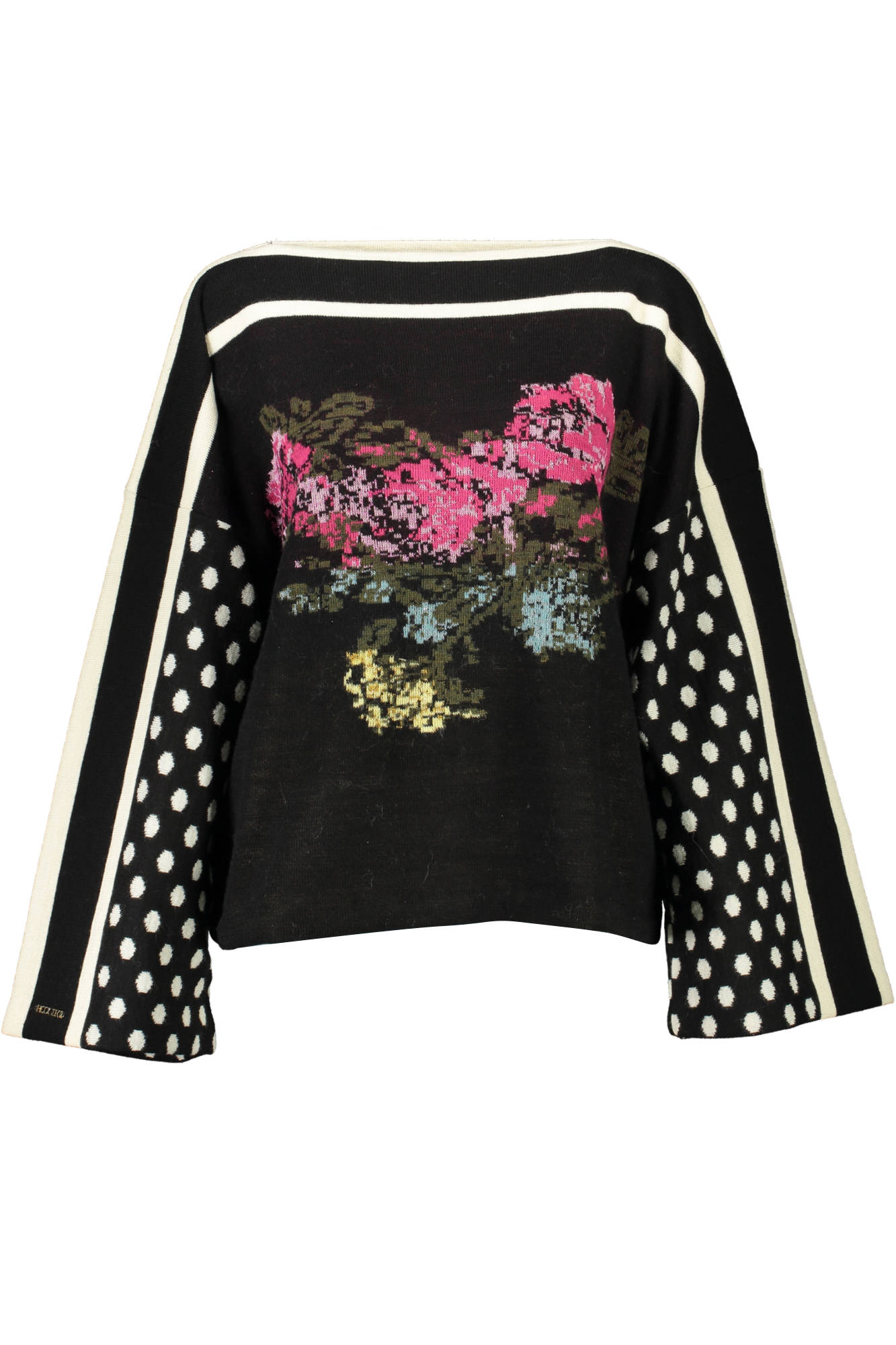 BLUGIRL BLACK WOMAN SWEATER