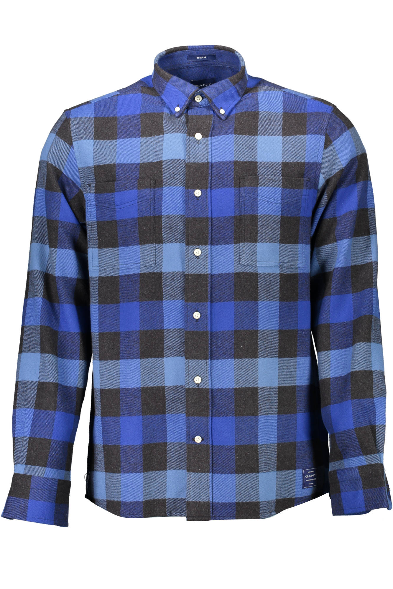 GANT MEN BLUE LONG SLEEVE SHIRT GANT MEN BLUE LONG SLEEVE SHIRT