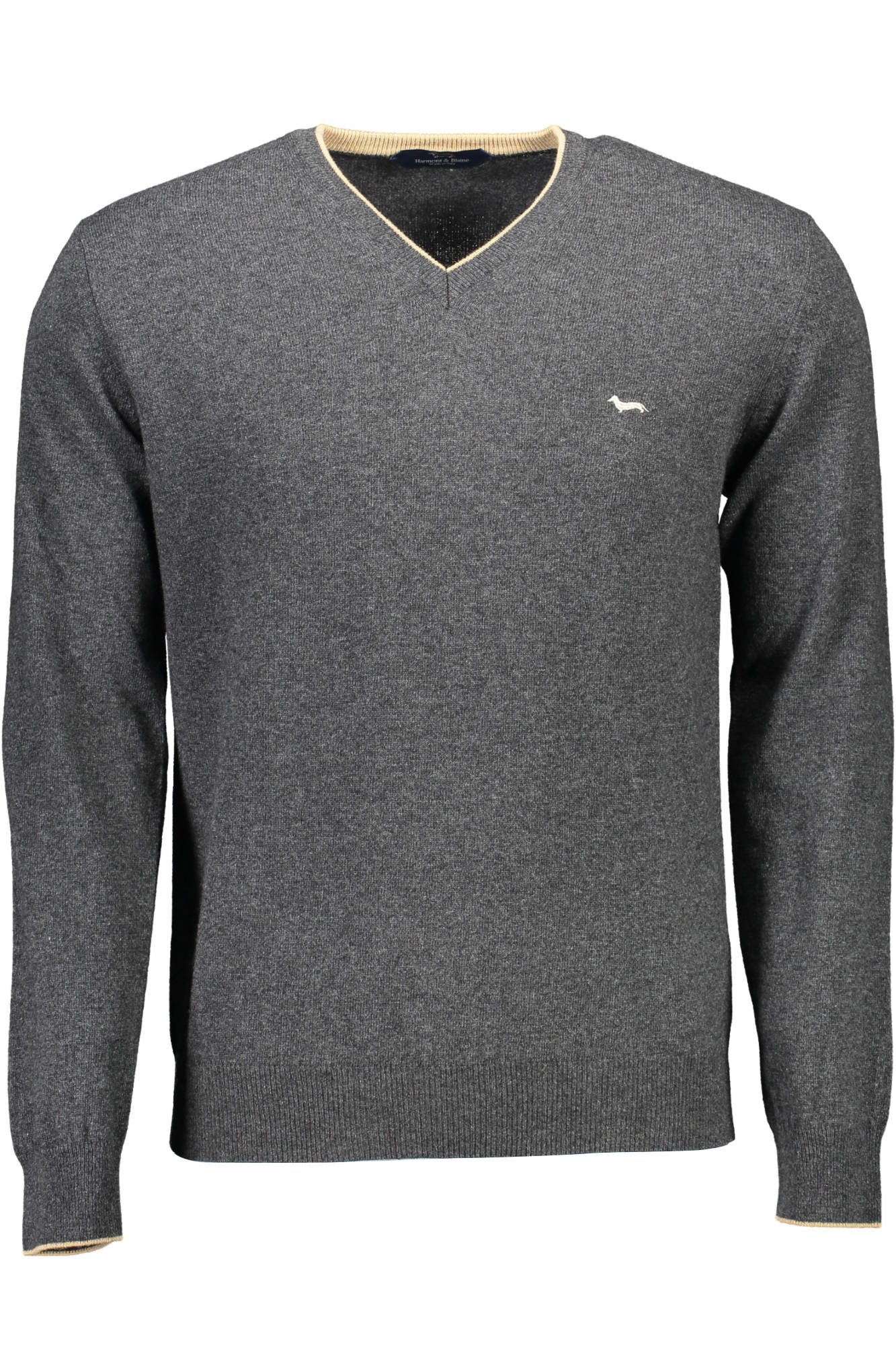 HARMONT & BLAINE MEN GRAY SWEATER HARMONT & BLAINE MEN GRAY SWEATER