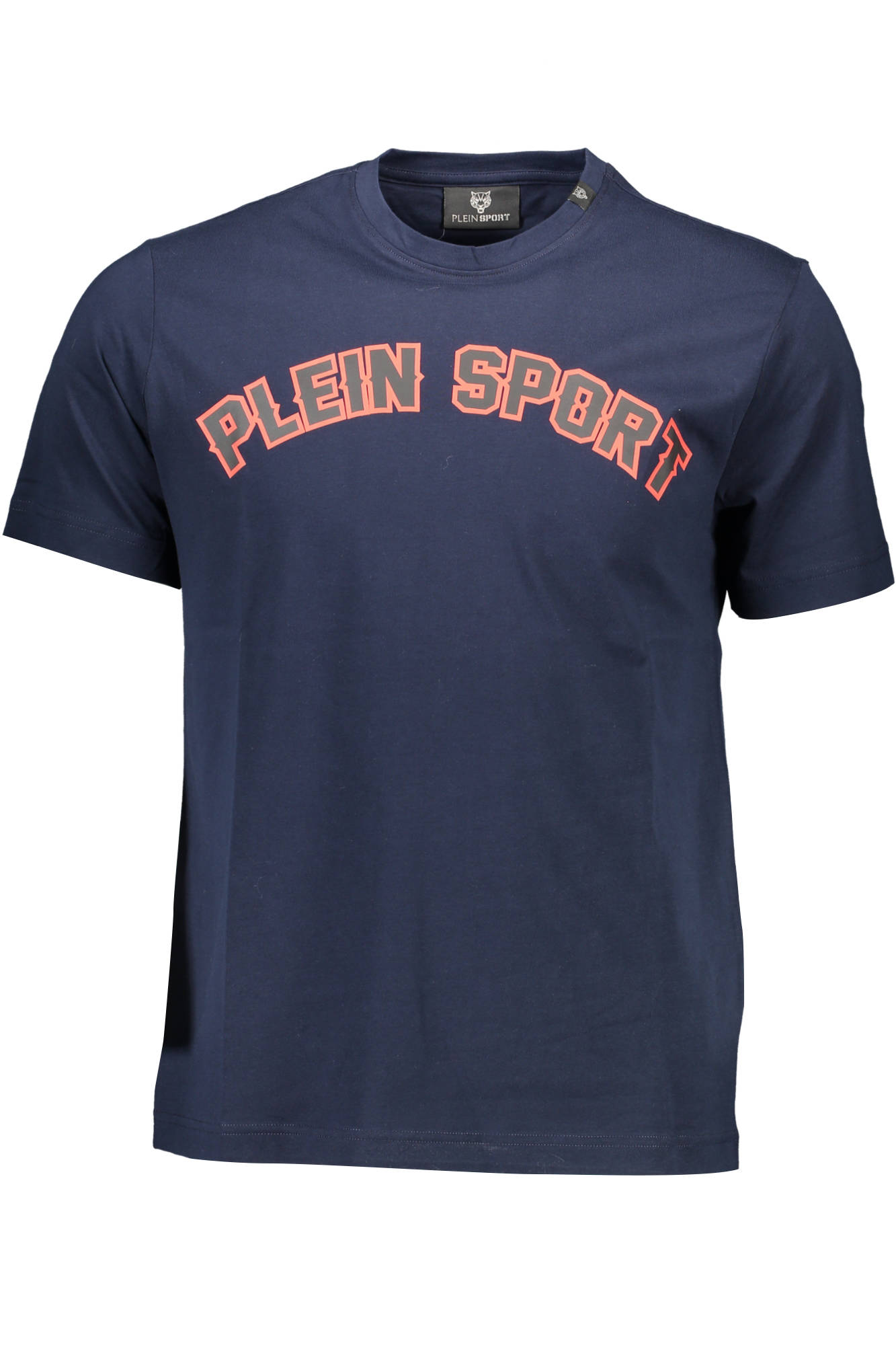 PLEIN SPORT MEN SHORT SLEEVE T-SHIRT BLUE PLEIN SPORT MEN SHORT SLEEVE T-SHIRT BLUE
