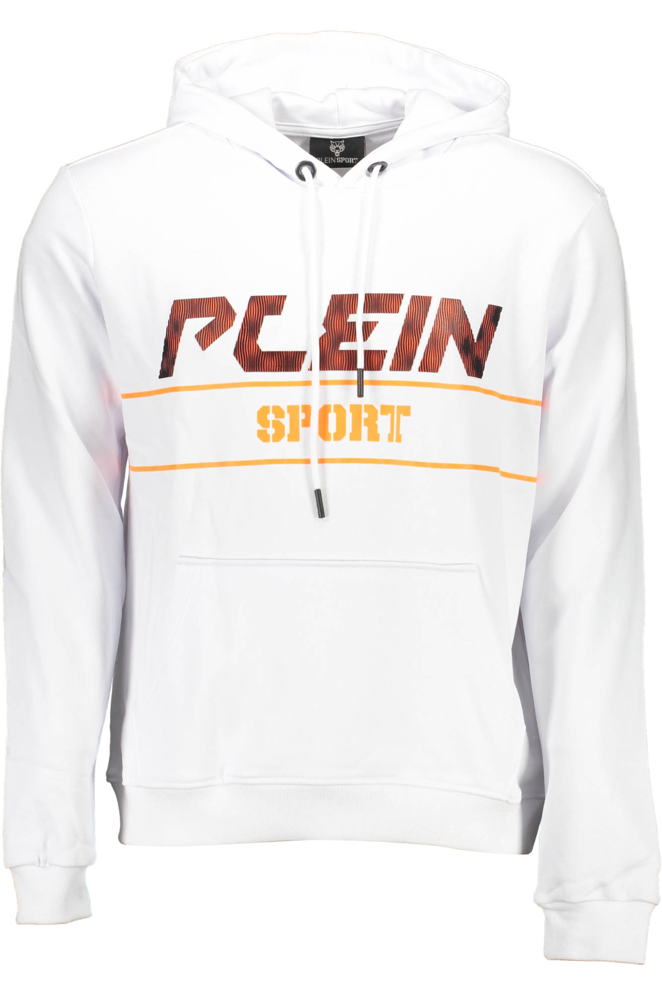 PLEIN SPORT SWEATSHIRT WITHOUT ZIP MAN WHITE PLEIN SPORT SWEATSHIRT WITHOUT ZIP MAN WHITE