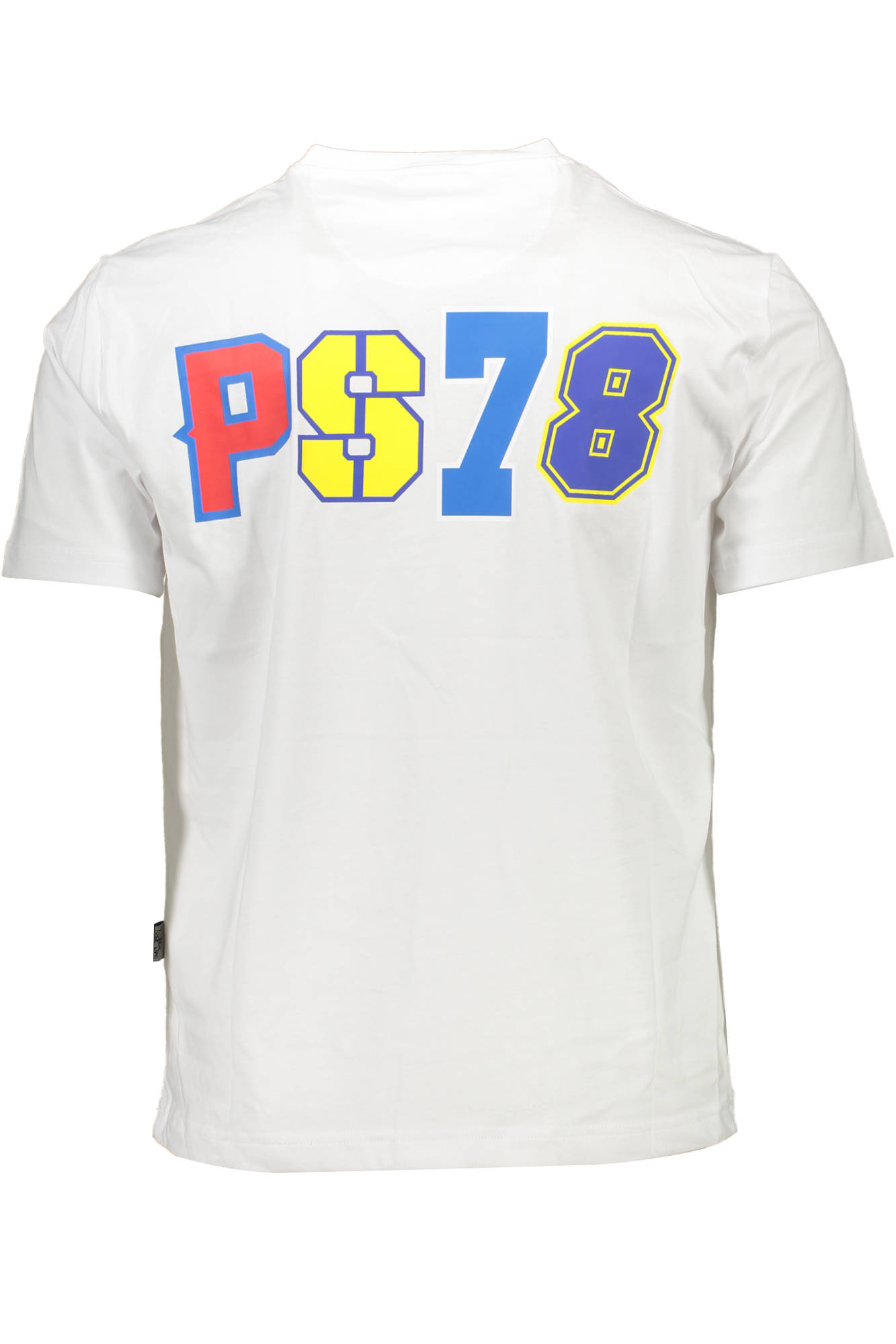 PLEIN SPORT WHITE MEN SHORT SLEEVE T-SHIRT