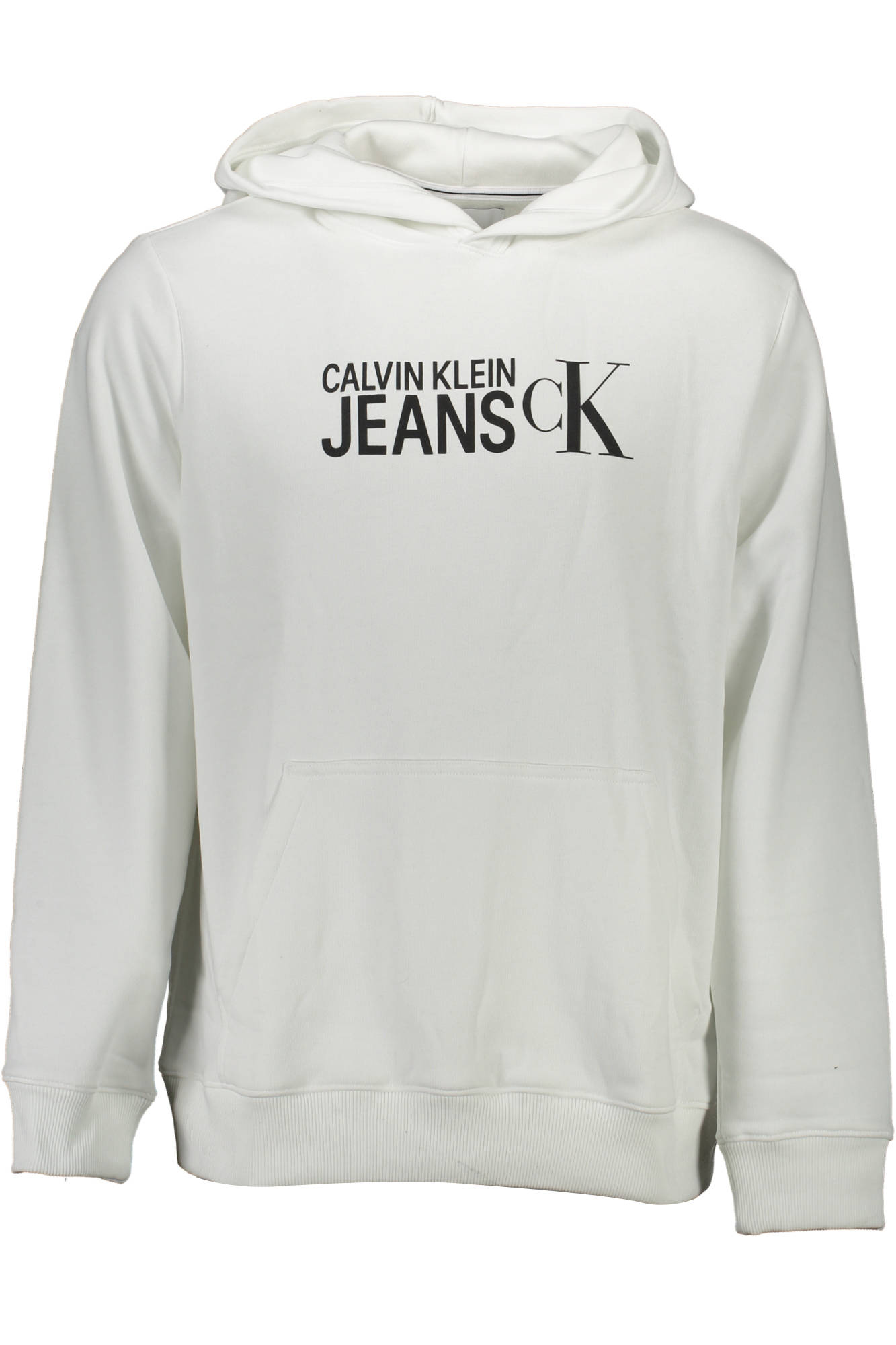 CALVIN KLEIN SWEATSHIRT WITHOUT ZIP MAN WHITE CALVIN KLEIN SWEATSHIRT WITHOUT ZIP MAN WHITE