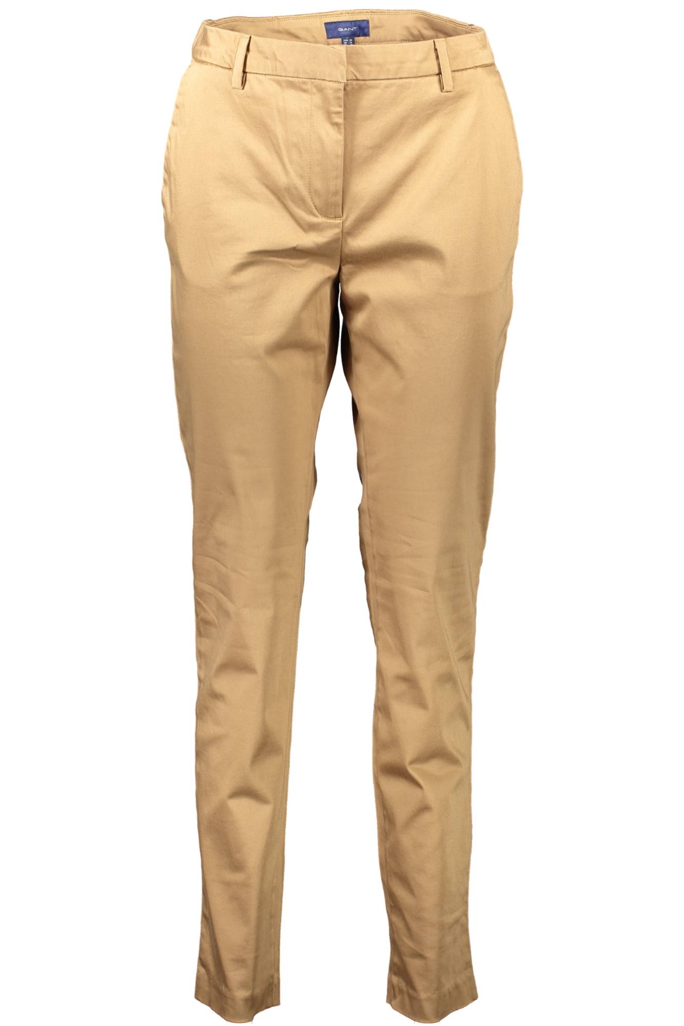 GANT WOMEN BROWN TROUSERS GANT WOMEN BROWN TROUSERS
