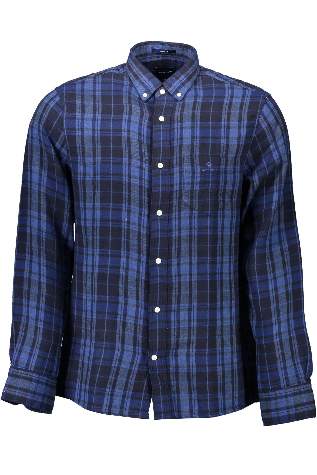 GANT MEN BLUE LONG SLEEVE SHIRT GANT MEN BLUE LONG SLEEVE SHIRT