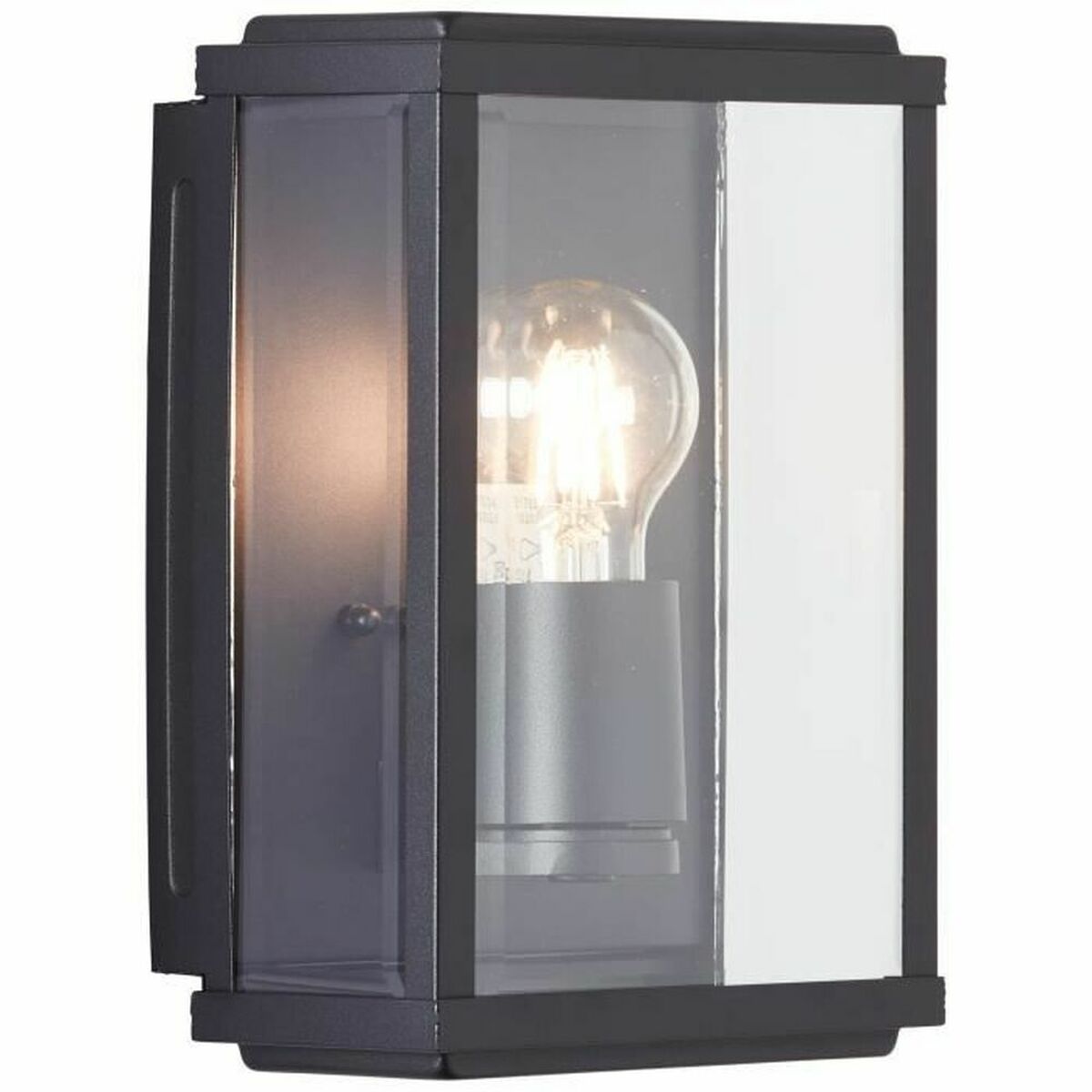 Wall Light Brilliant Gaia Black Metal 60 W E27 Wall Light Brilliant Gaia Black Metal 60 W E27
