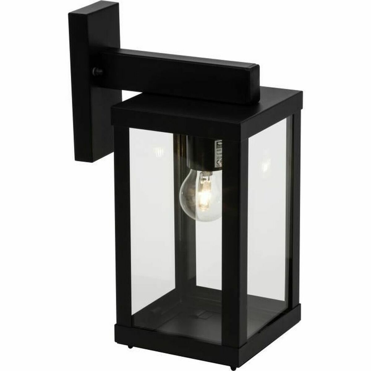 Wall Light Brilliant Gaia Exterior Black Metal 60 W E27 Wall Light Brilliant Gaia Exterior Black Metal 60 W E27