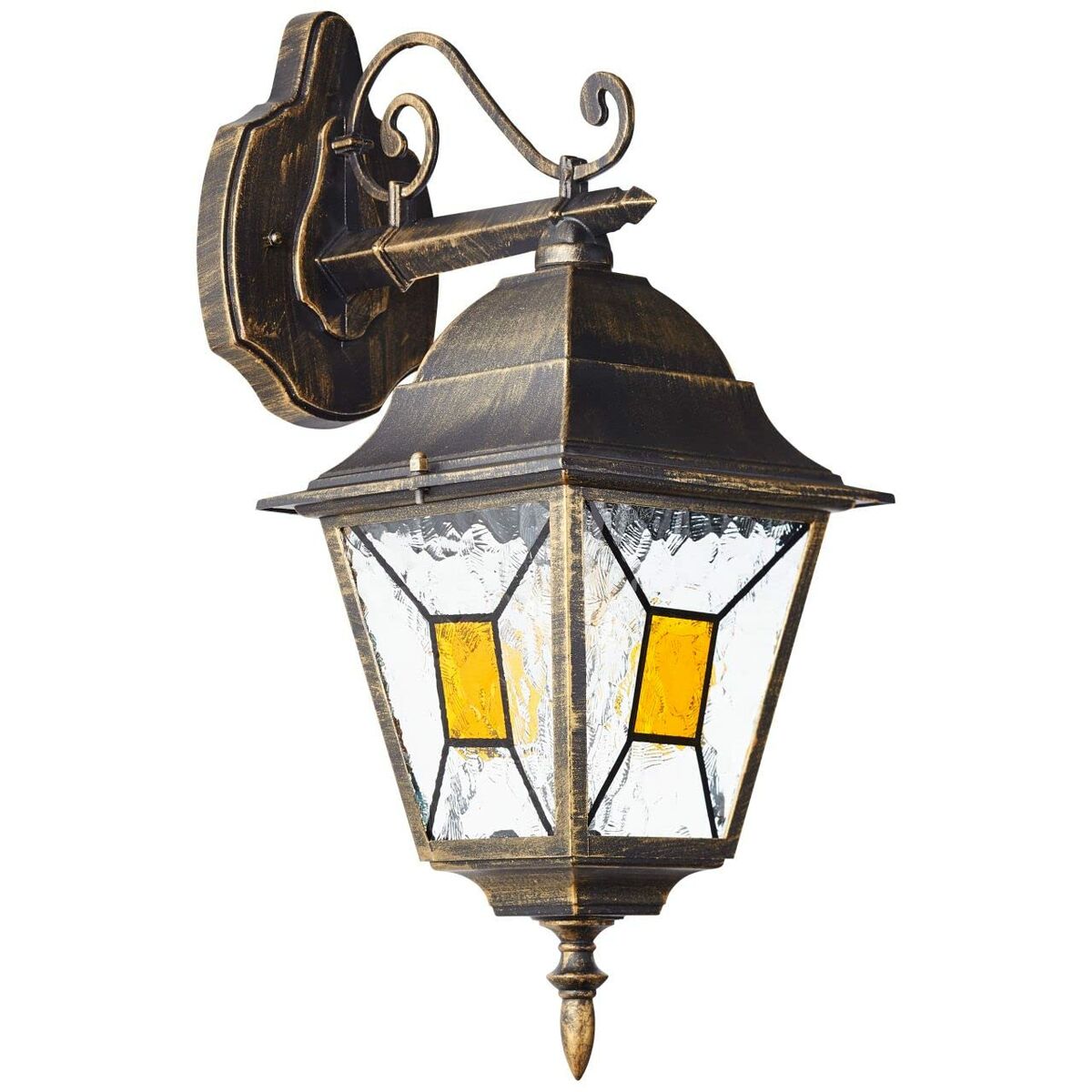 Garden Lantern Brilliant Janel Black 60 W E27 Exterior Garden Lantern Brilliant Janel Black 60 W E27 Exterior