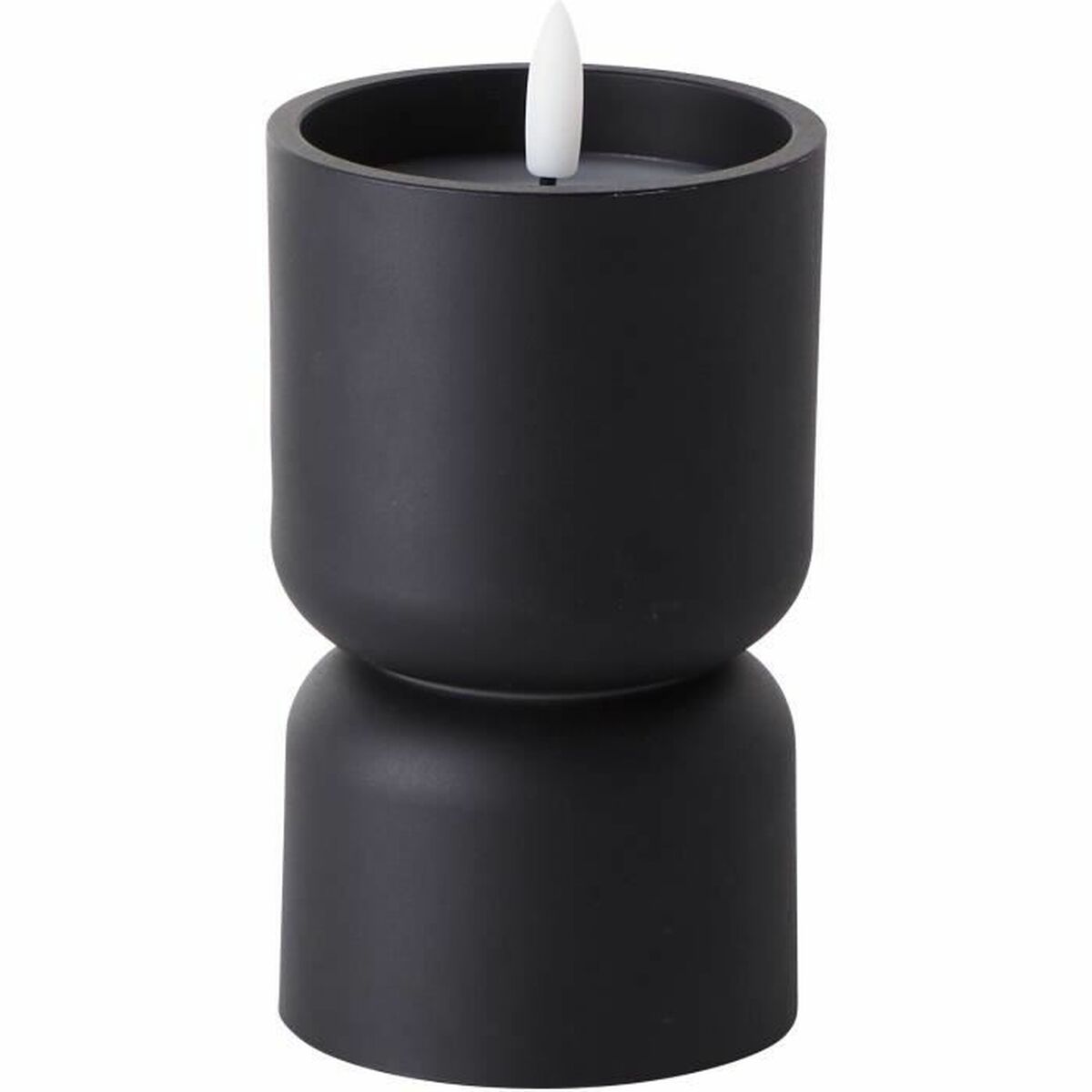 LED Candle Brilliant Black 3 W 15 x 8 cm Plastic LED Candle Brilliant Black 3 W 15 x 8 cm Plastic