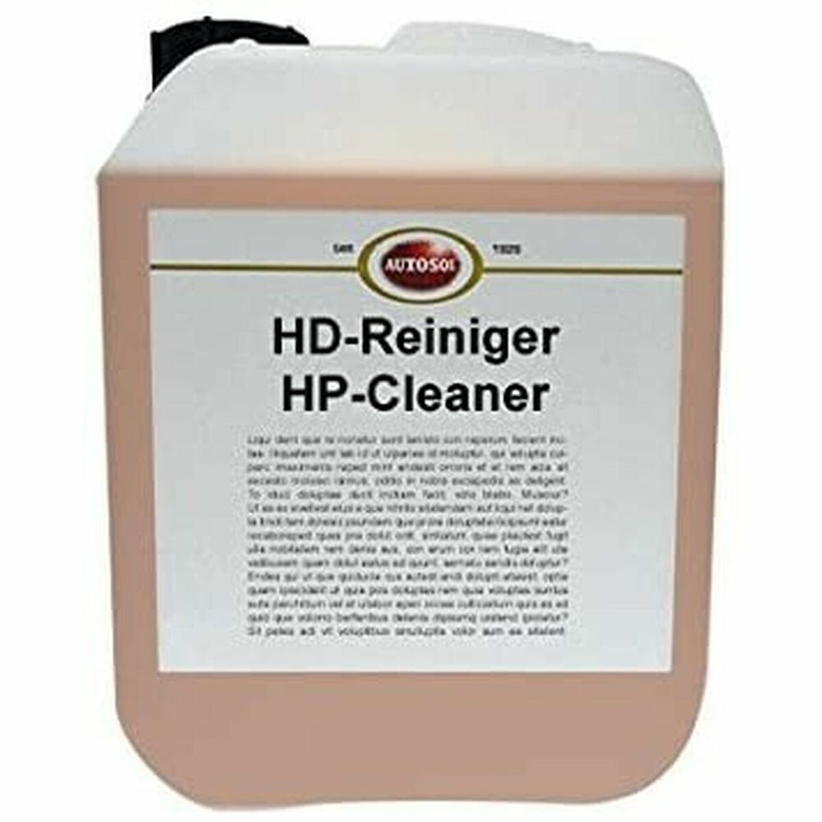 Liquid detergent Autosol HP-Cleaner Concentrated 5 L Liquid detergent Autosol HP-Cleaner Concentrated 5 L