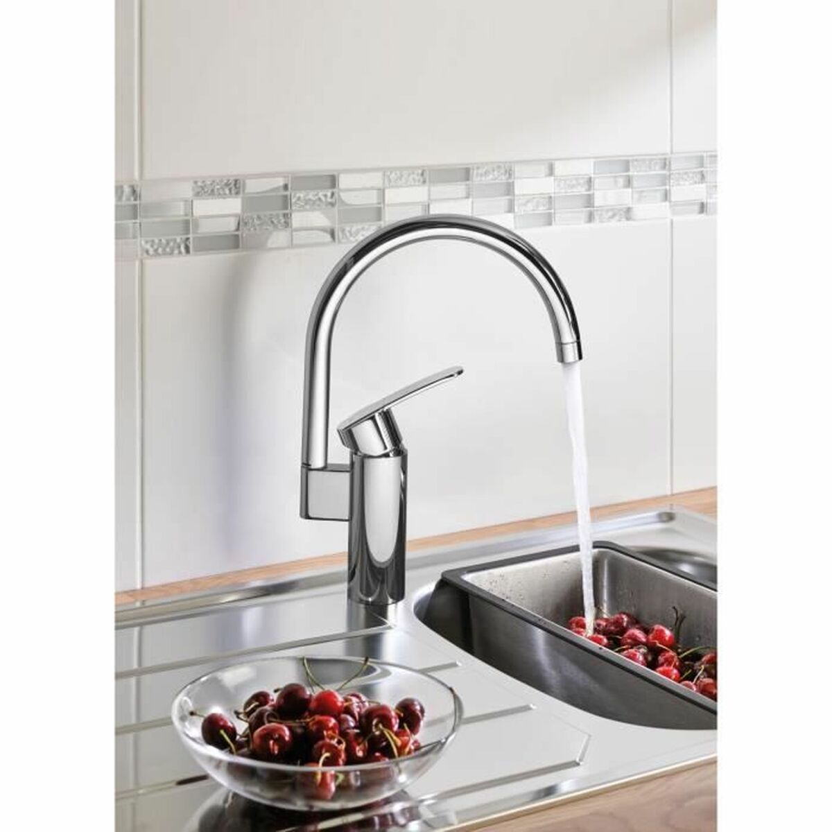 Kitchen Tap Grohe Wave Cosmopolitan – 32449001 C-shaped Metal