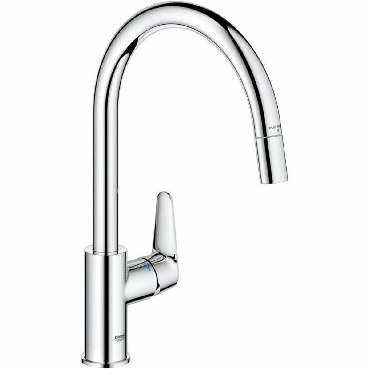 Mixer Tap Grohe Brass C-shaped Mixer Tap Grohe Brass C-shaped