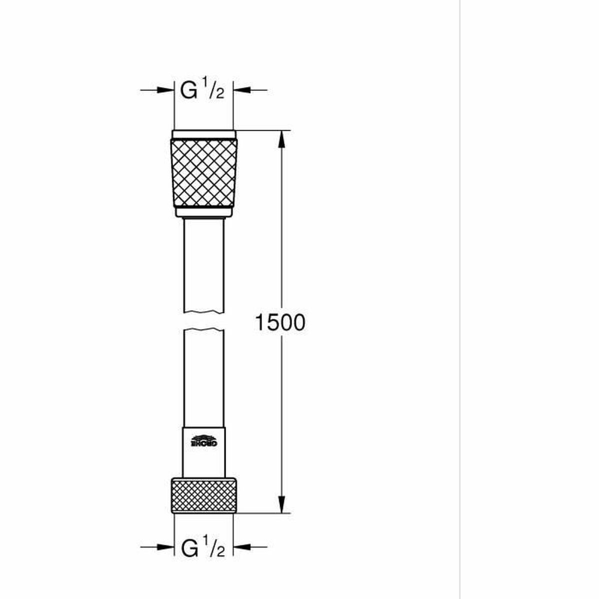 Shower Rose Grohe Black Shower Rose Grohe Black