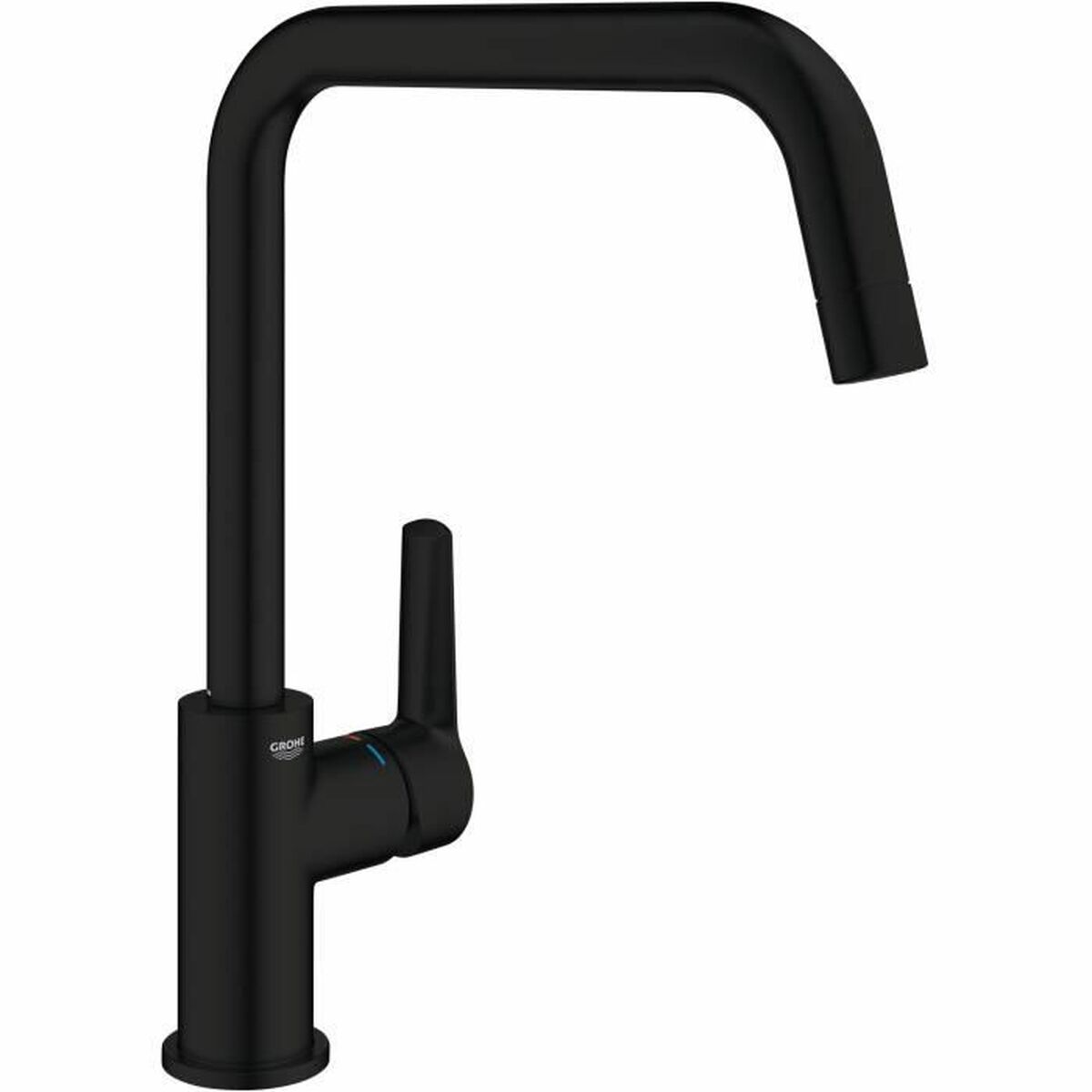 Mixer Tap Grohe GROHE Start Black Matte back Brass C-shaped Mixer Tap Grohe GROHE Start Black Matte back Brass C-shaped